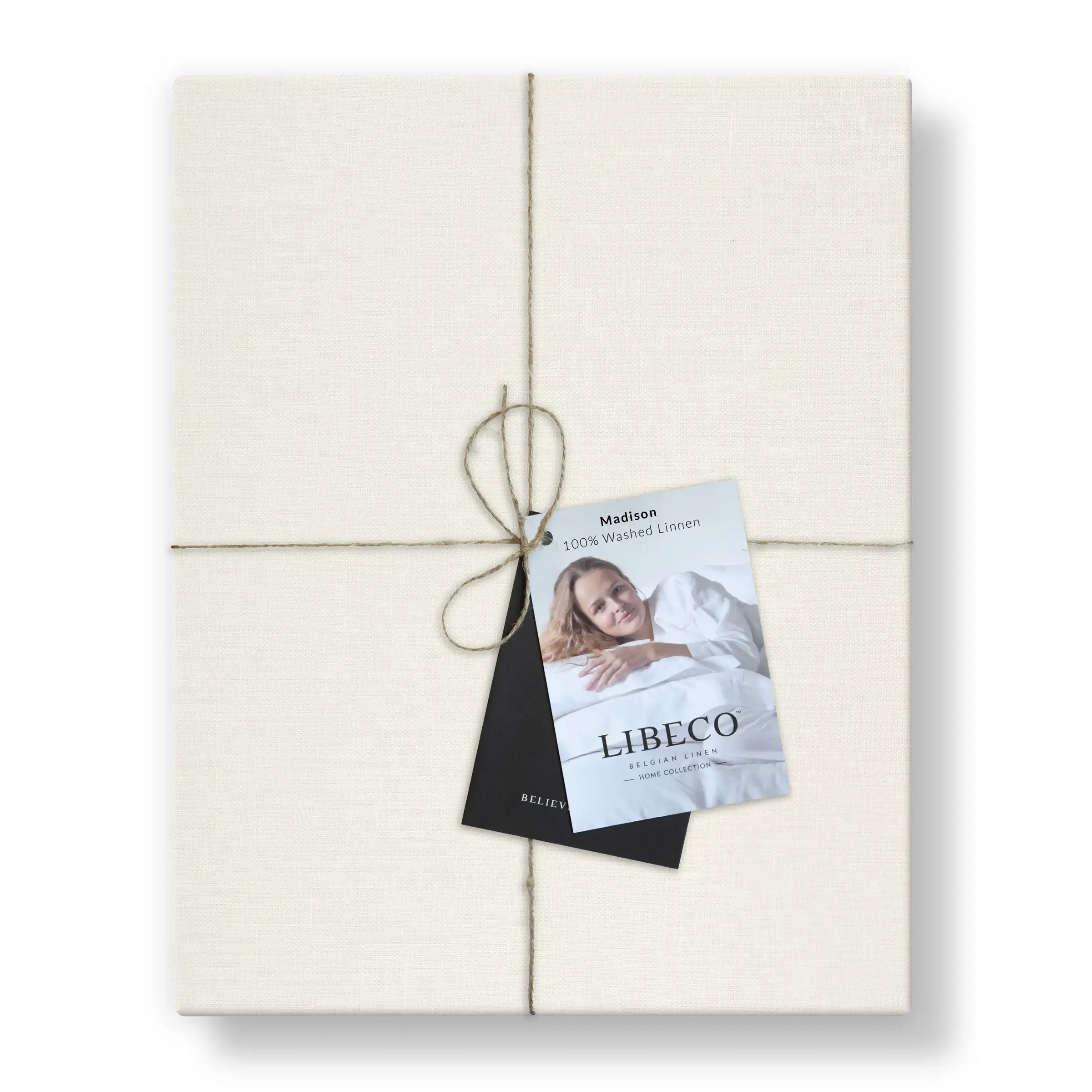 Libeco Laken Madison Washed Linnen 175 gr/m2 Oyster