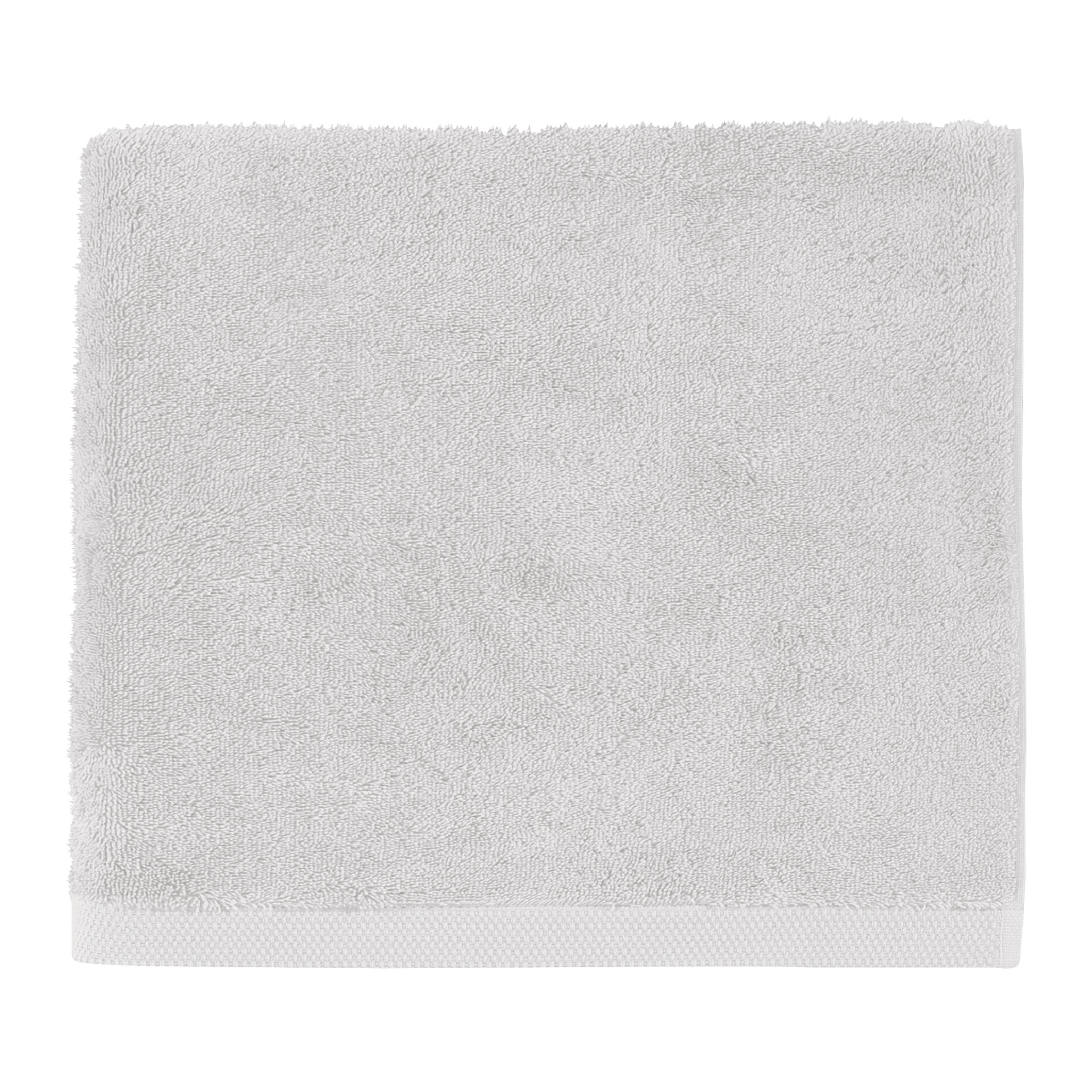 Alexandre Turpault Badlaken Essentiel Organic Katoen 650 gr/m2 Light Grey 100 x 160 cm
