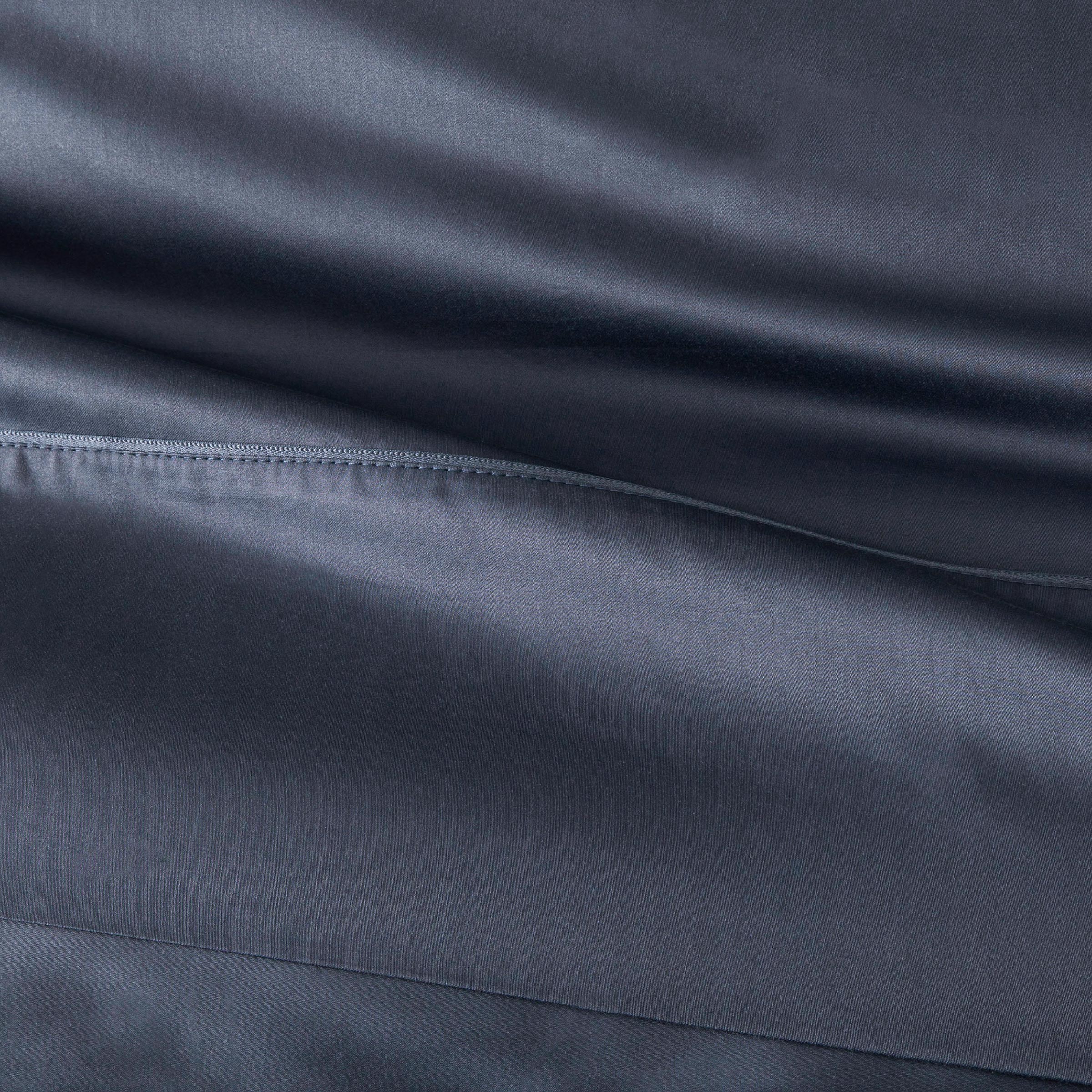 Alexandre Turpault Dekbedovertrek Teophile Organic Satijn 300TC Marine