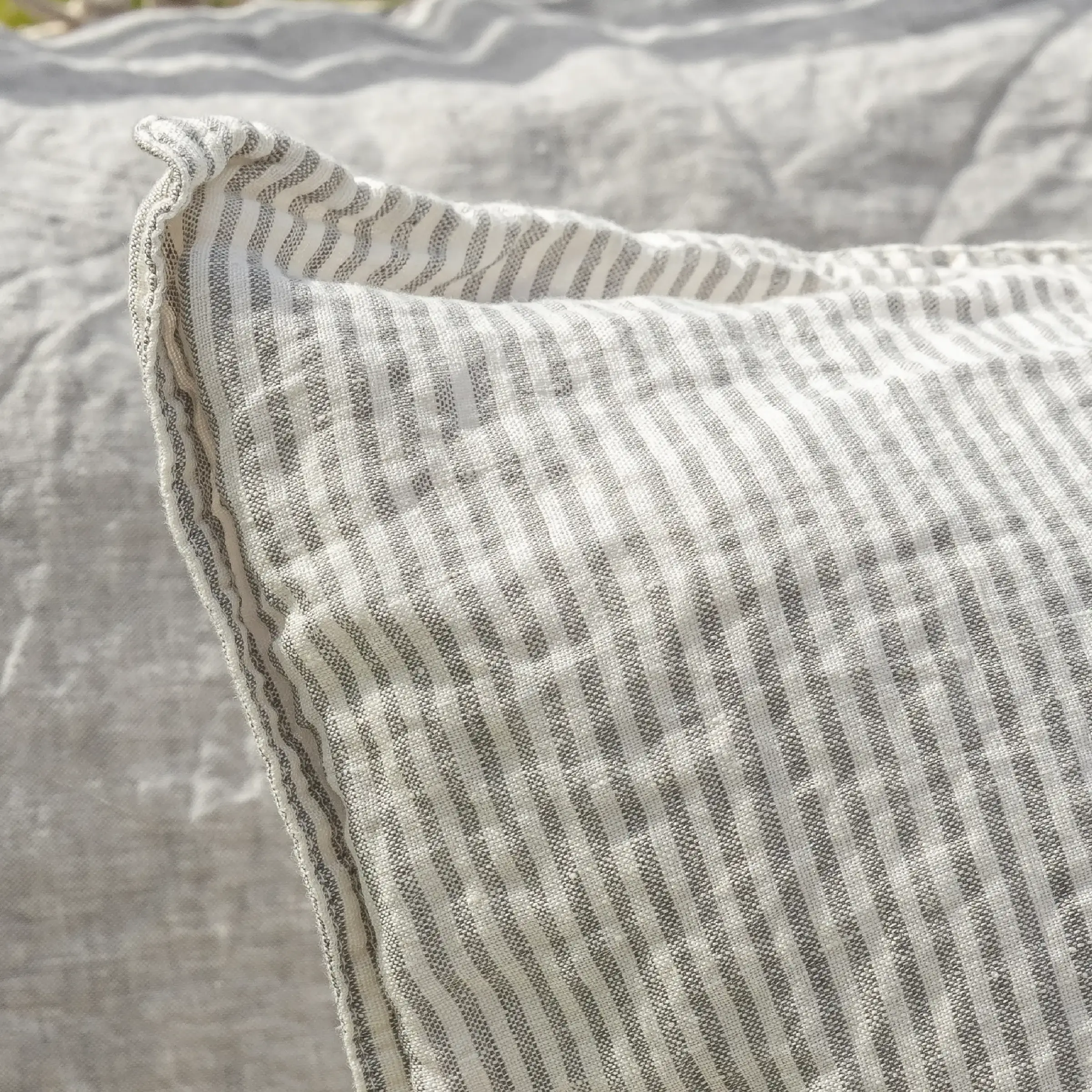 Dommelin Kussensloop Doppio Stonewashed Linnen