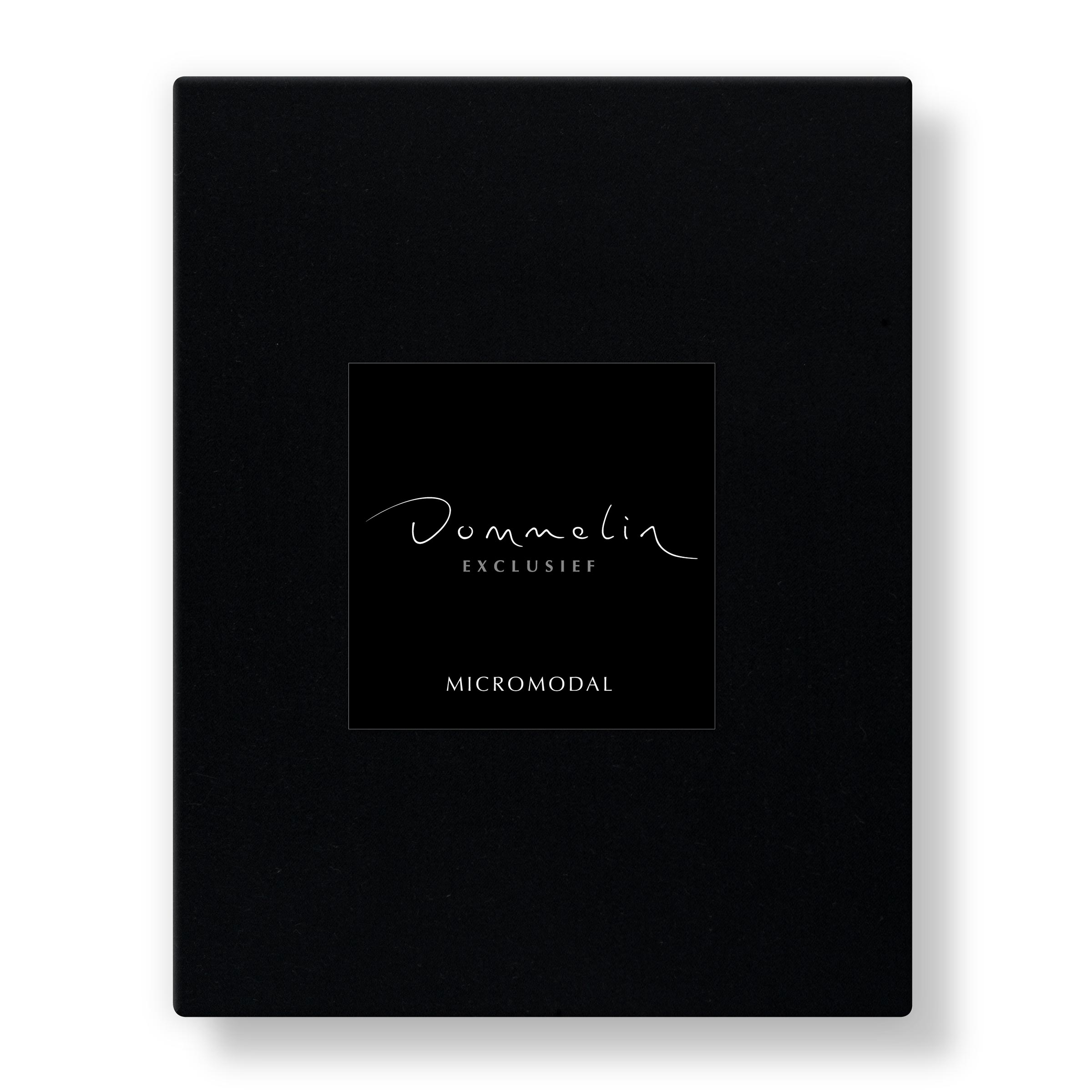 Dommelin Hoeslaken Micromodal 300TC Zwart