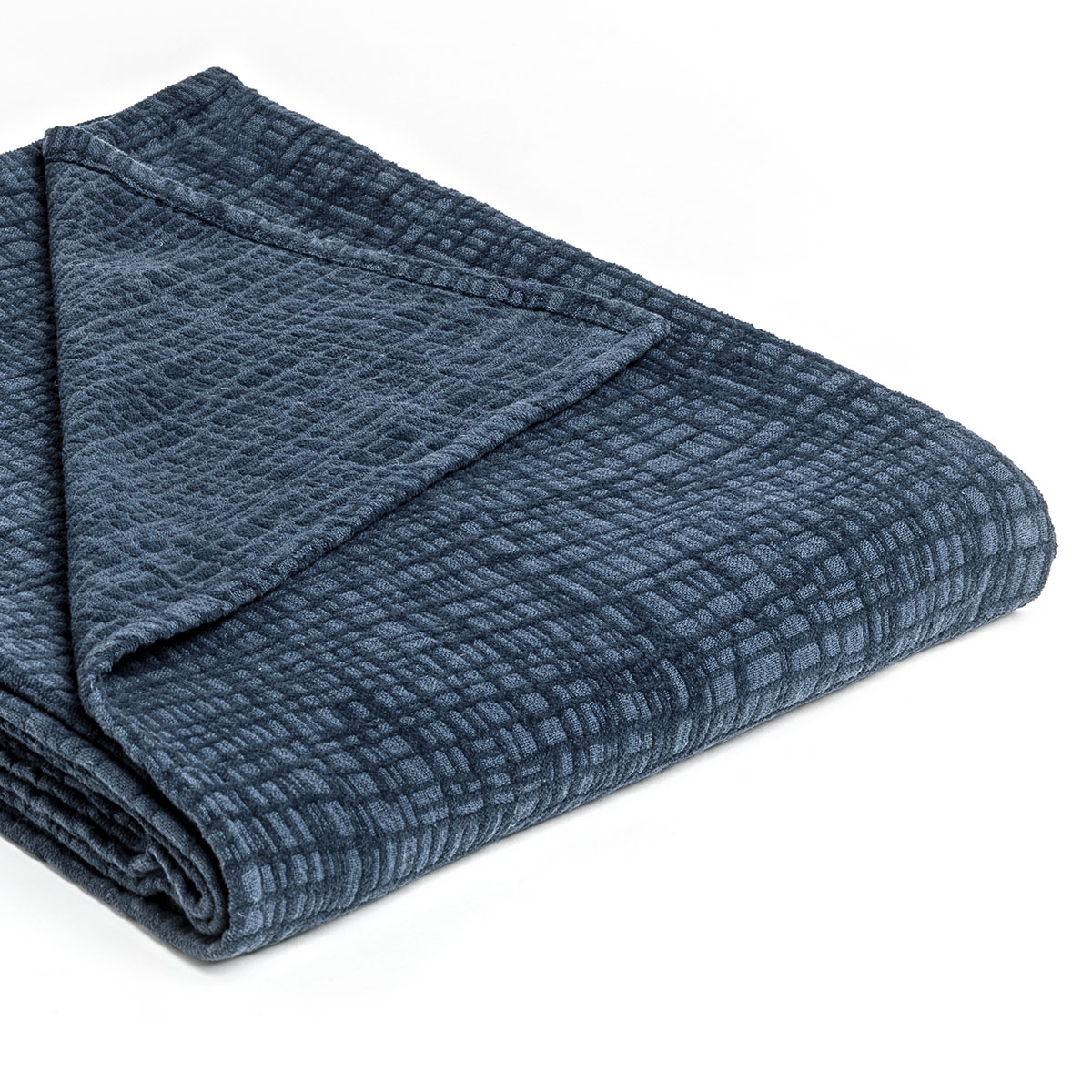 Mrs.Me Bedeind Sprei Plan Katoen Midnight 130 x 290 cm