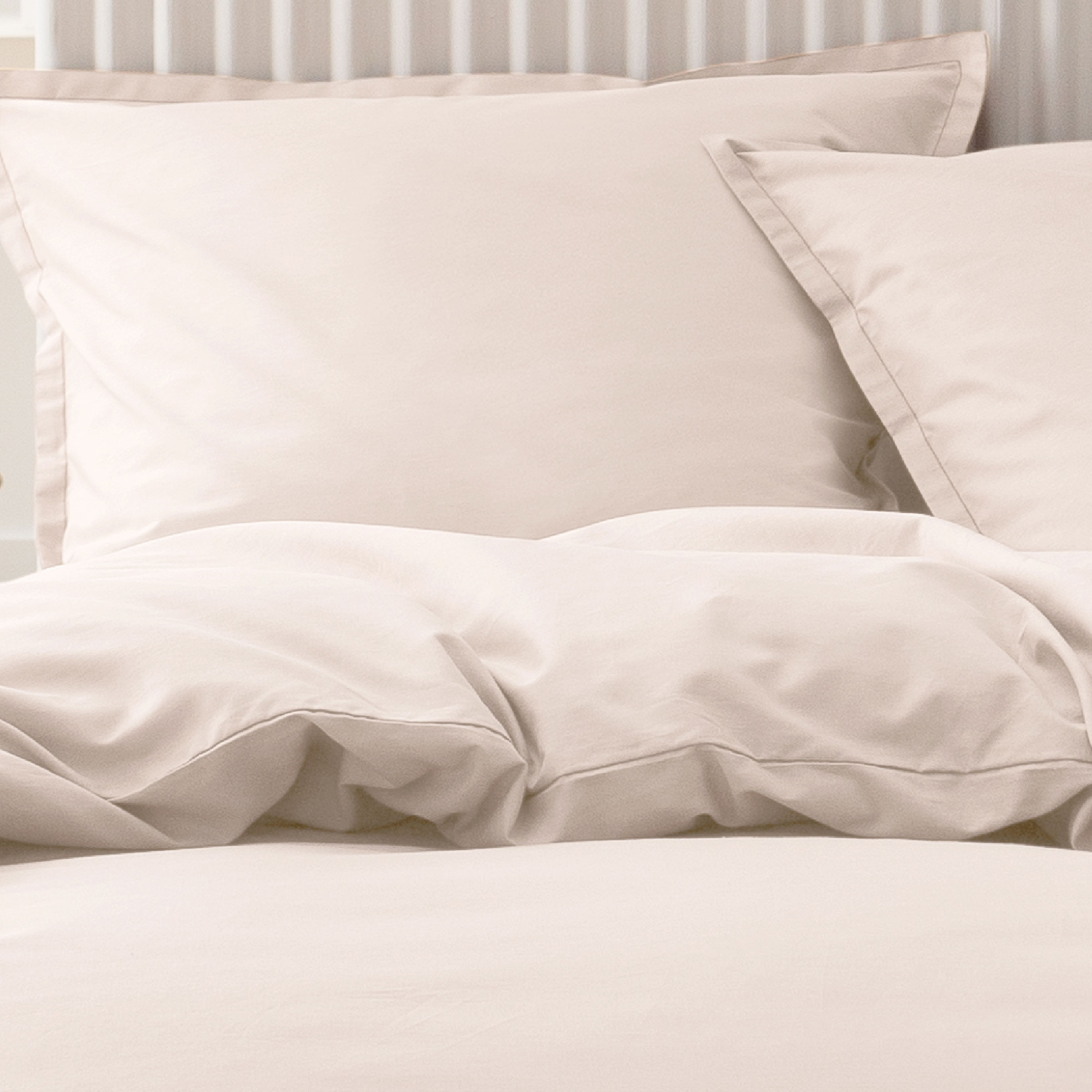 Essix Dekbedovertrek Set Tout Doux Katoen 145TC Creme 