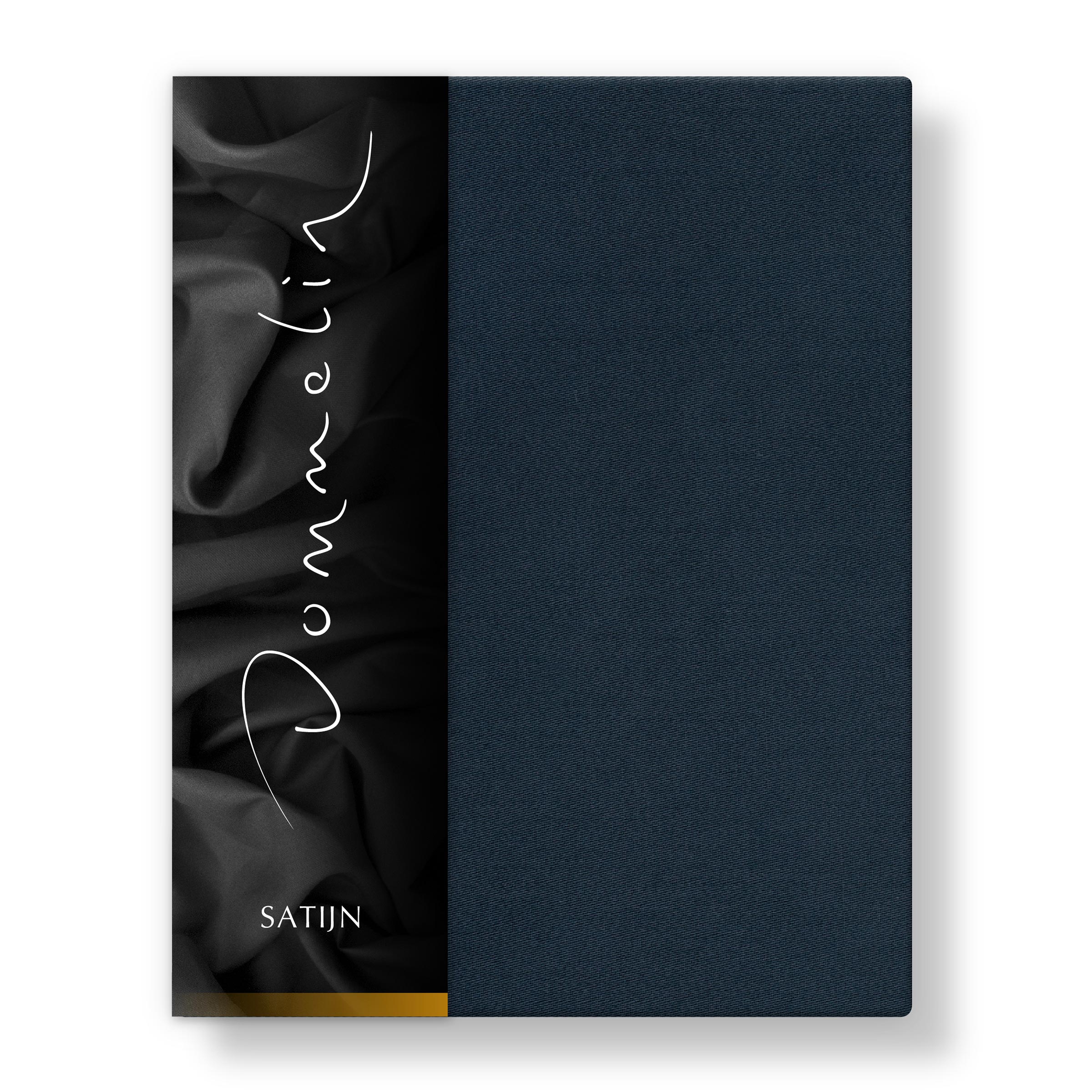 Dommelin Hoeslaken Satijn 300TC Nachtblauw