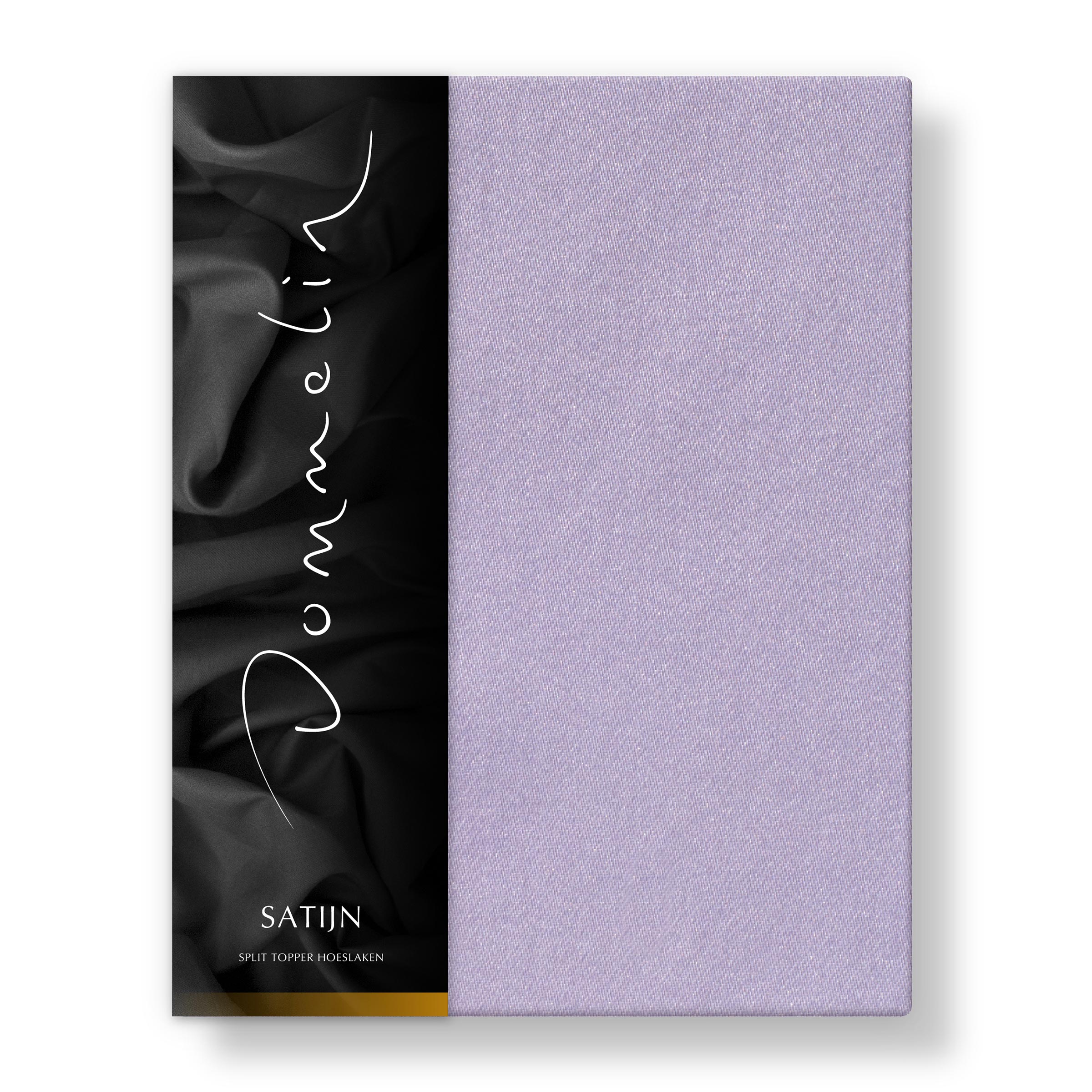 Dommelin Split Topper Hoeslaken Satijn 300TC Lila