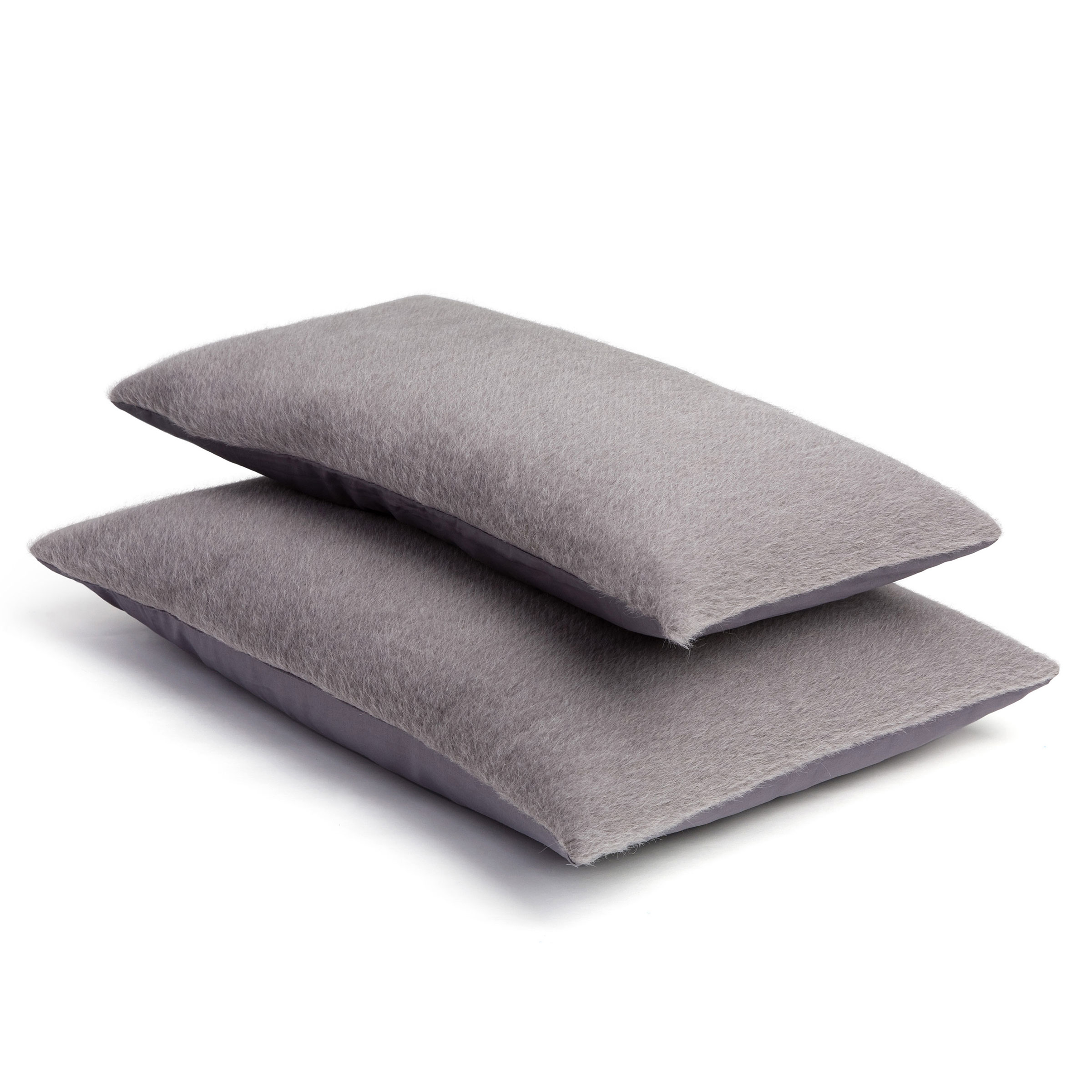 Mrs.Me Sierkussen Teddy Alpaca - Mohair Lightgrey