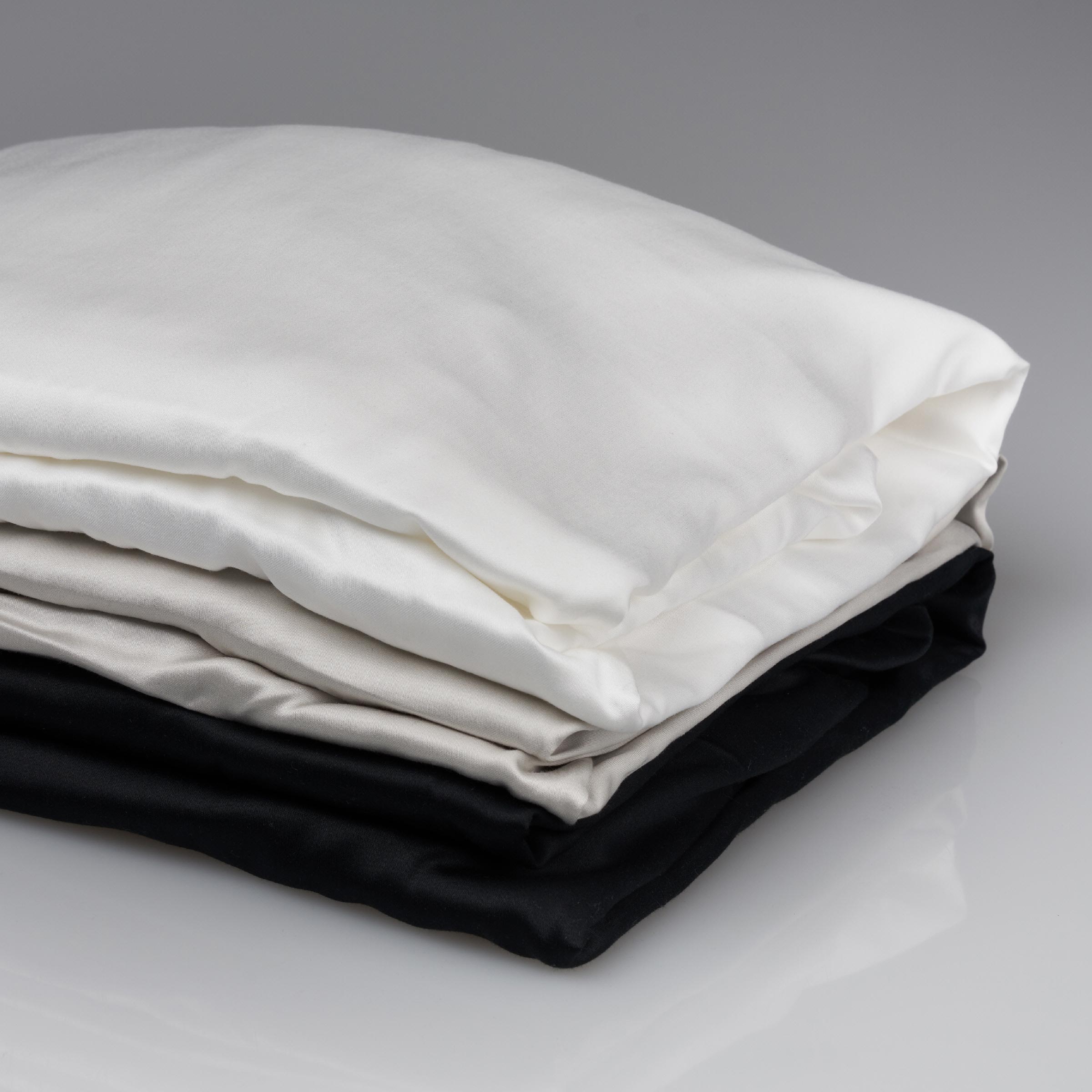 Dommelin Dubbel Split Topper Hoeslaken Micromodal 300TC Zwart    