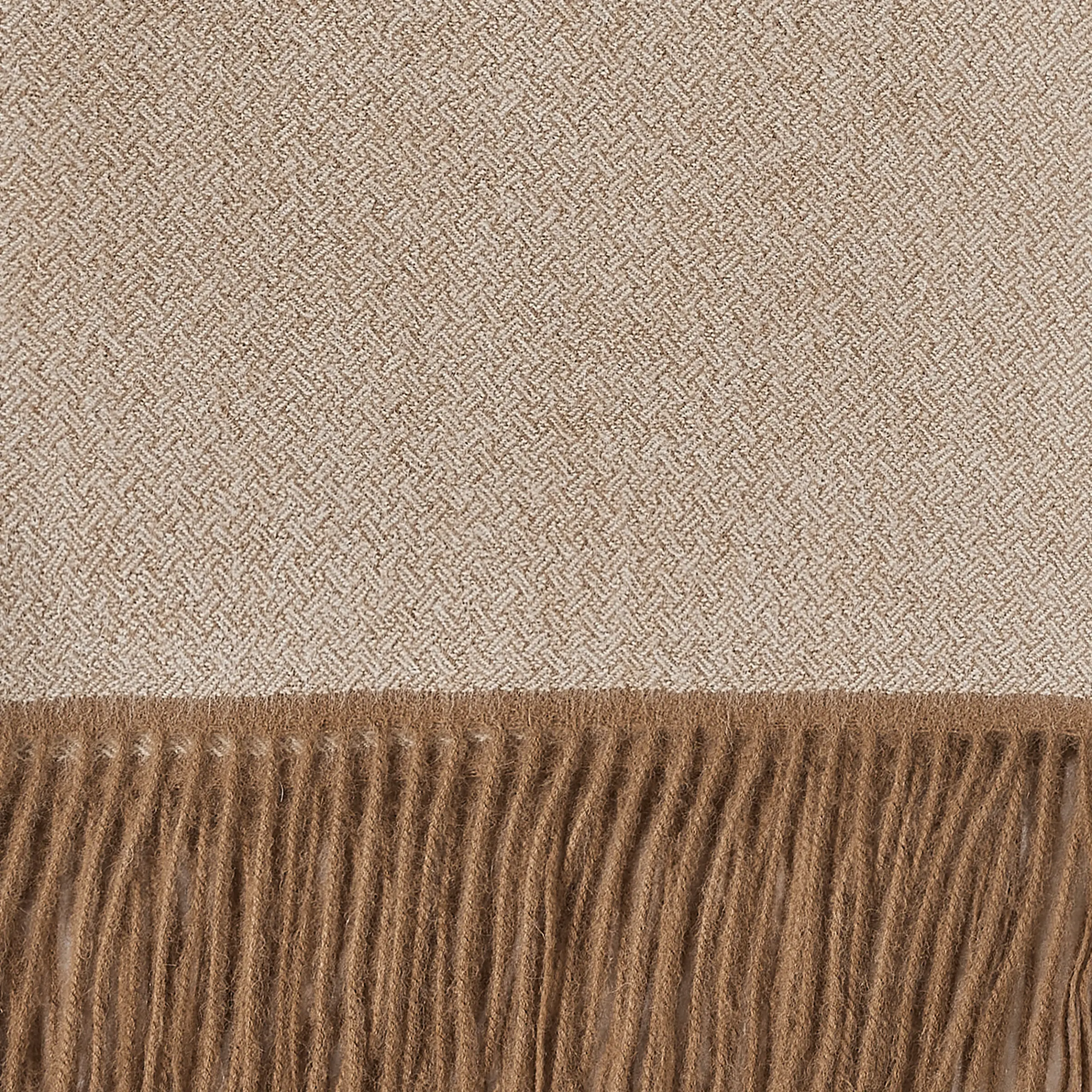 Alexandre Turpault Plaid Nomade Baby Alpaca Noisette 130 x 180 cm