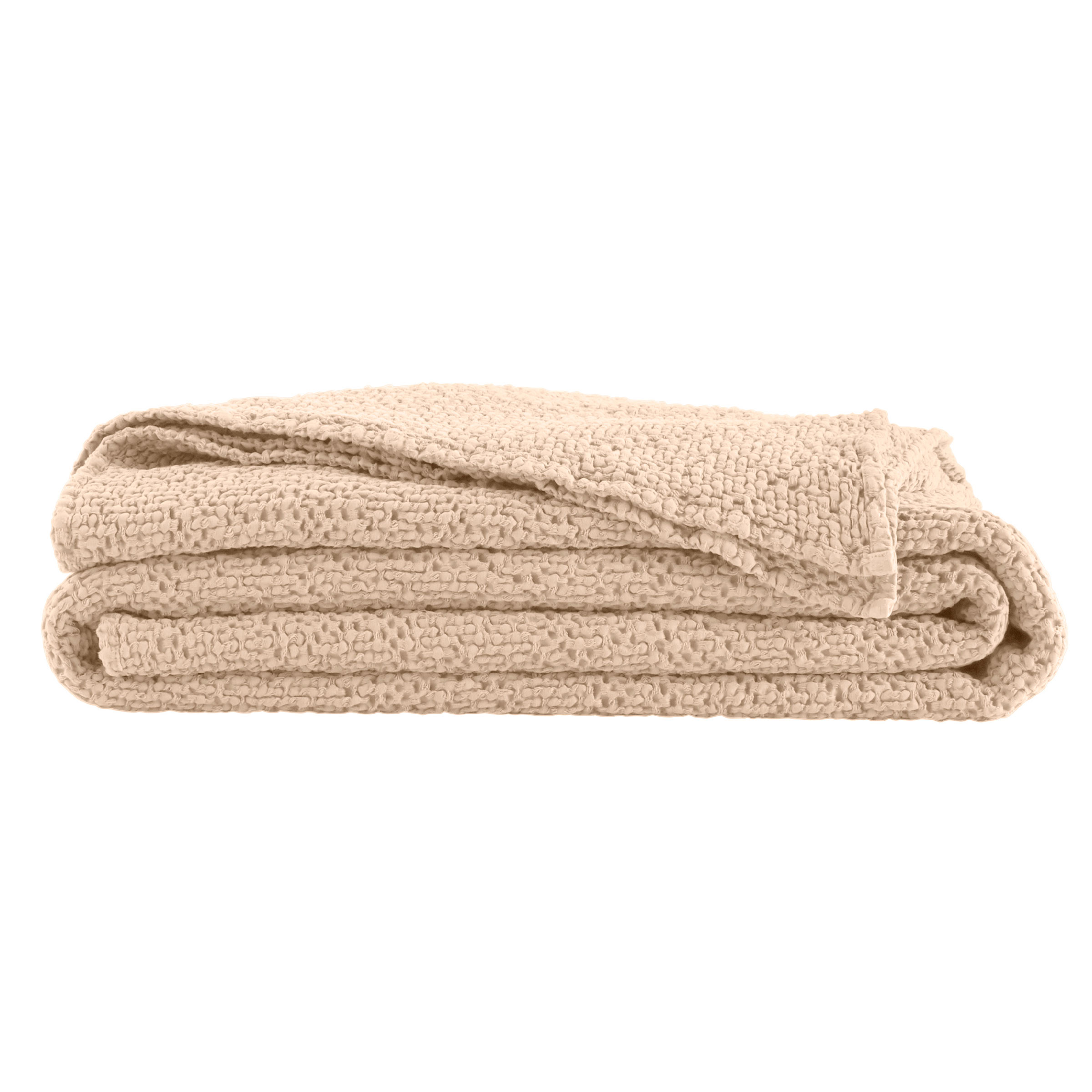 Essix Sprei Songe Stonewashed Katoen Vanille 240 x 260 cm