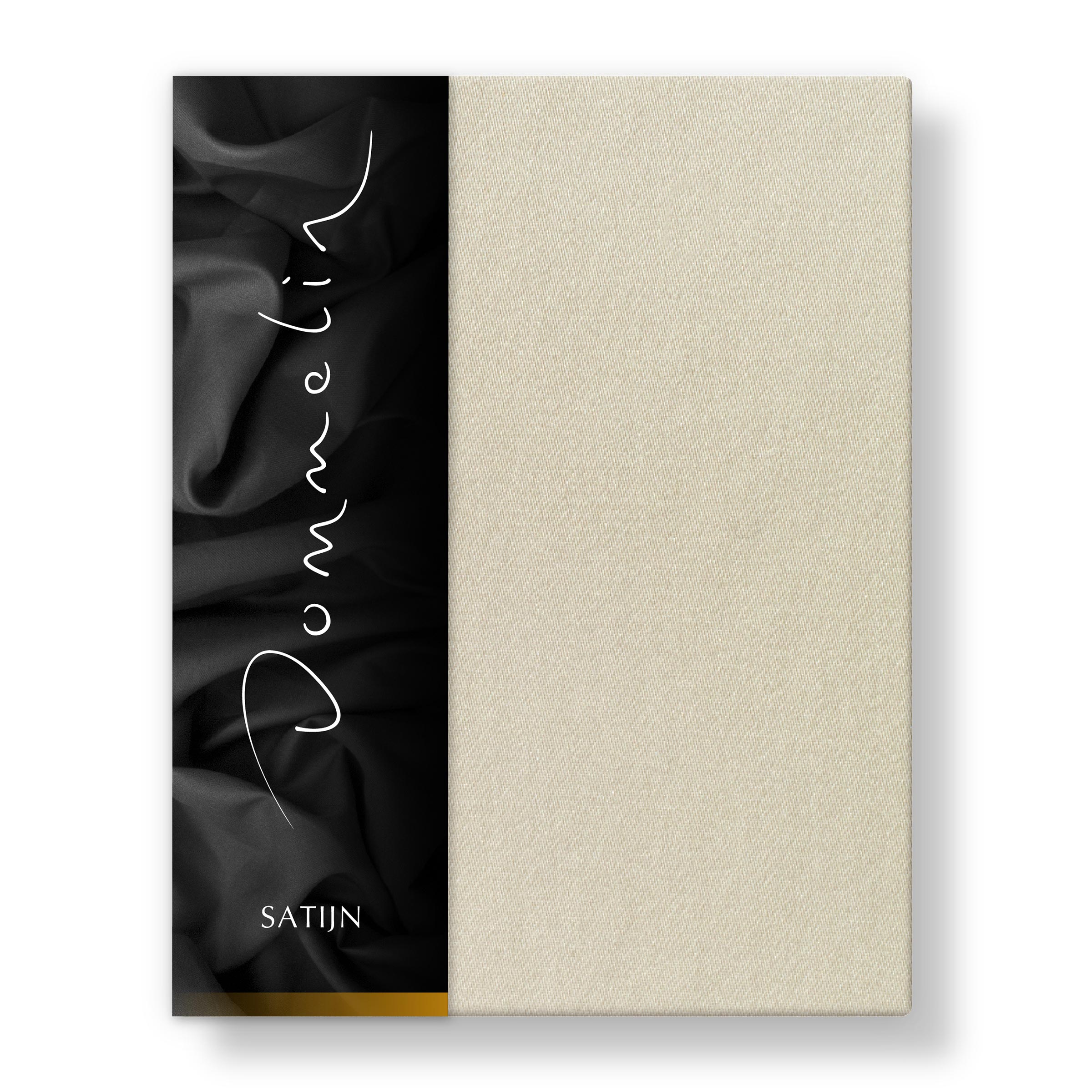 Dommelin Split Hoeslaken Hoge Hoek Satijn 300TC Camel