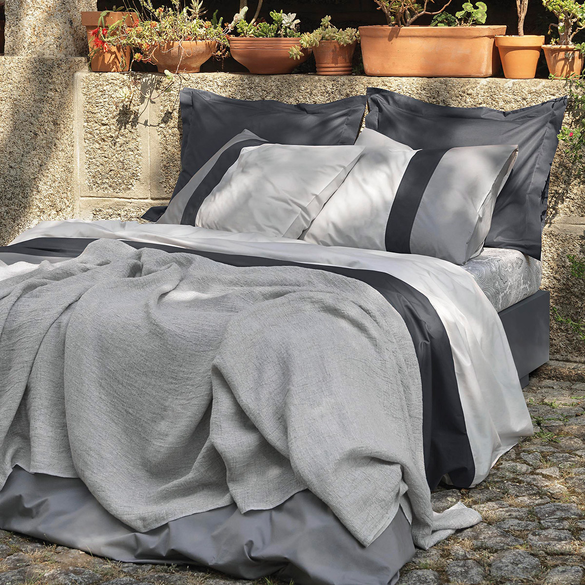 Meubels, Bed, Plant, Laken