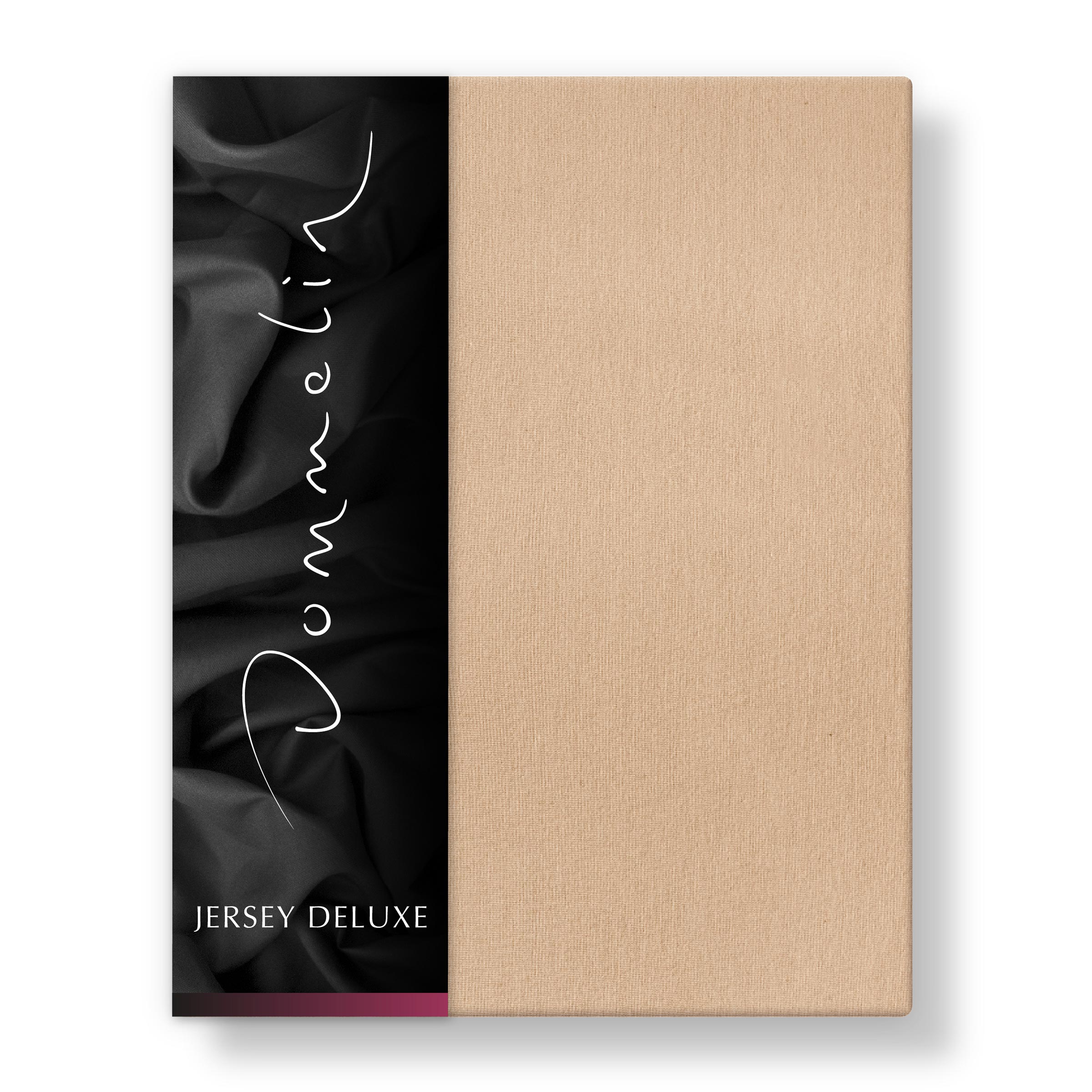 Dommelin Hoeslaken Jersey Deluxe Zand