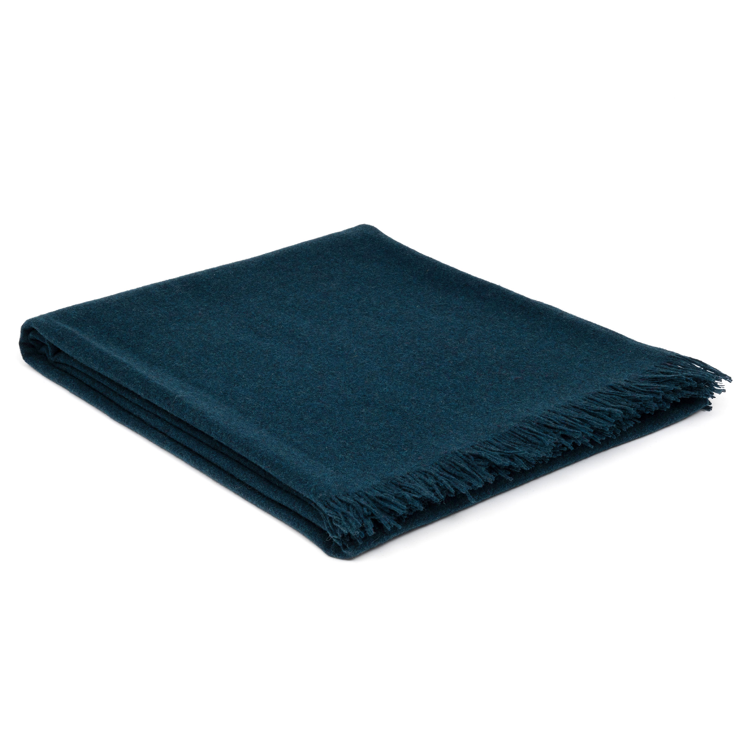 Mrs.Me Plaid Aeon Scheerwol - Cashmere Steel Blue 154 x 200 cm
