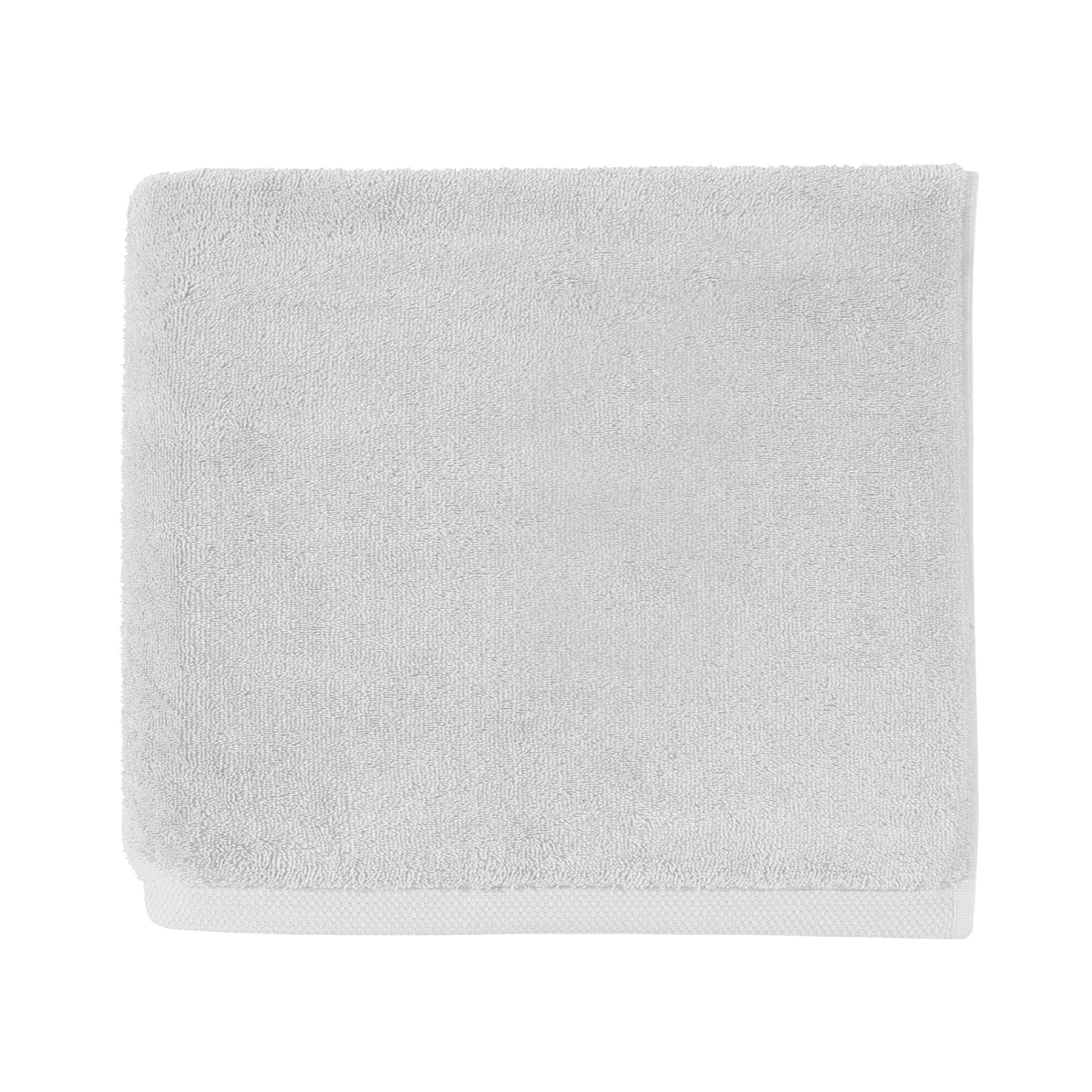 Alexandre Turpault Douchelaken Essentiel Organic Katoen 650 gr/m2 Light Grey 70 x 140 cm