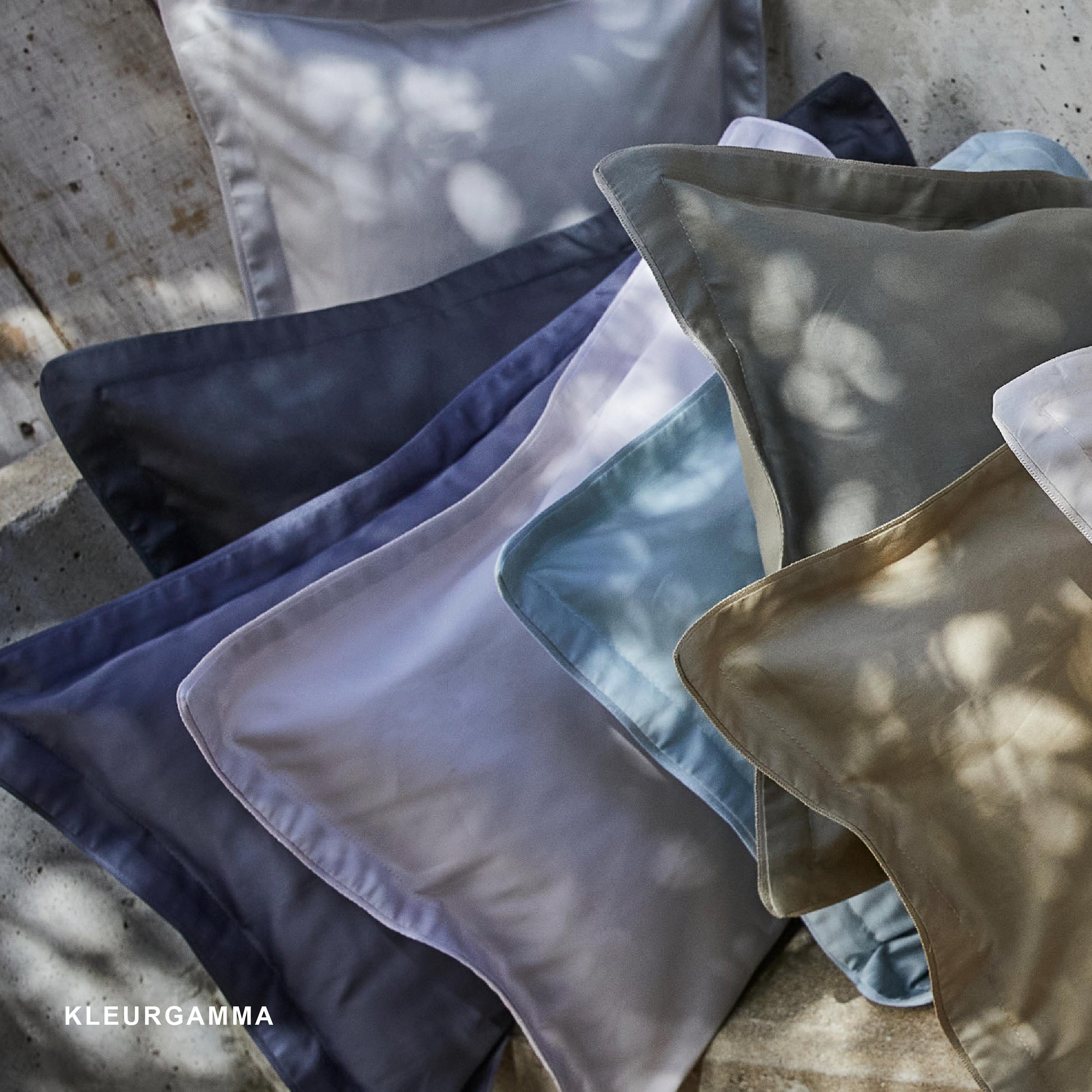 Alexandre Turpault Dekbedovertrek Teophile Organic Satijn 300TC Kaki