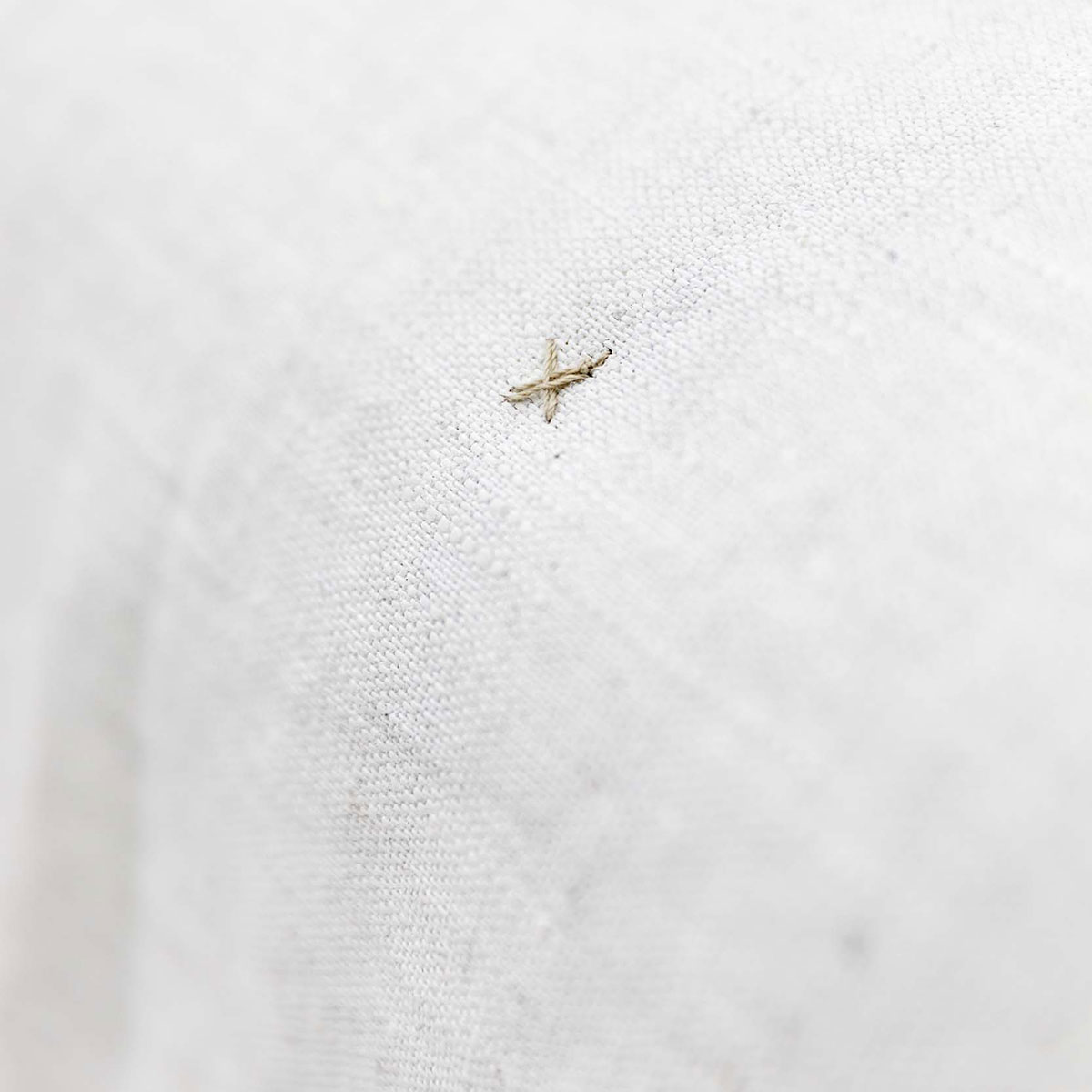 Mrs.Me Bedeind Sprei Canvas Linnen Chalk White 135 x 300 cm