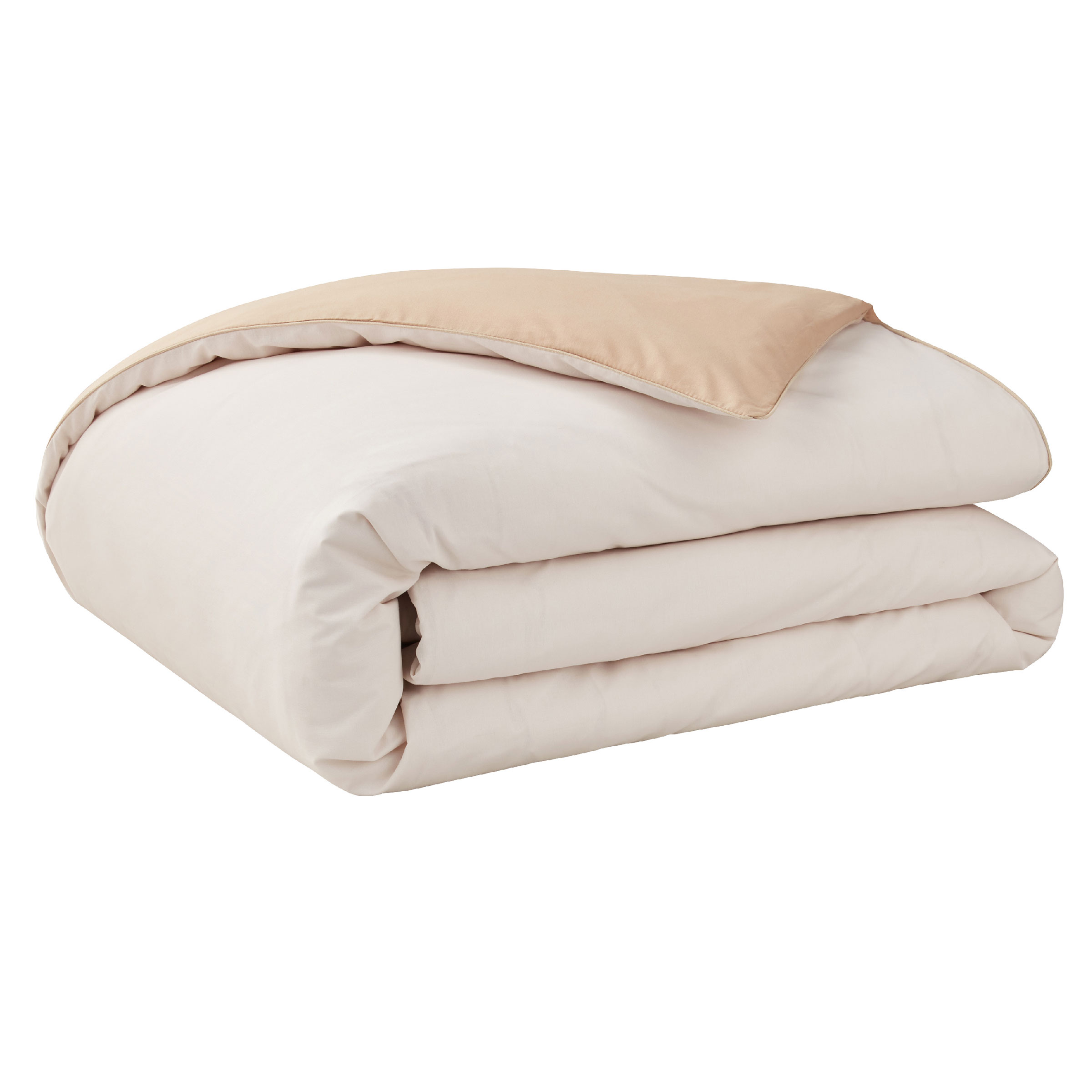 Essix Dekbedovertrek Bons Jours Katoen 145TC Sable - Creme