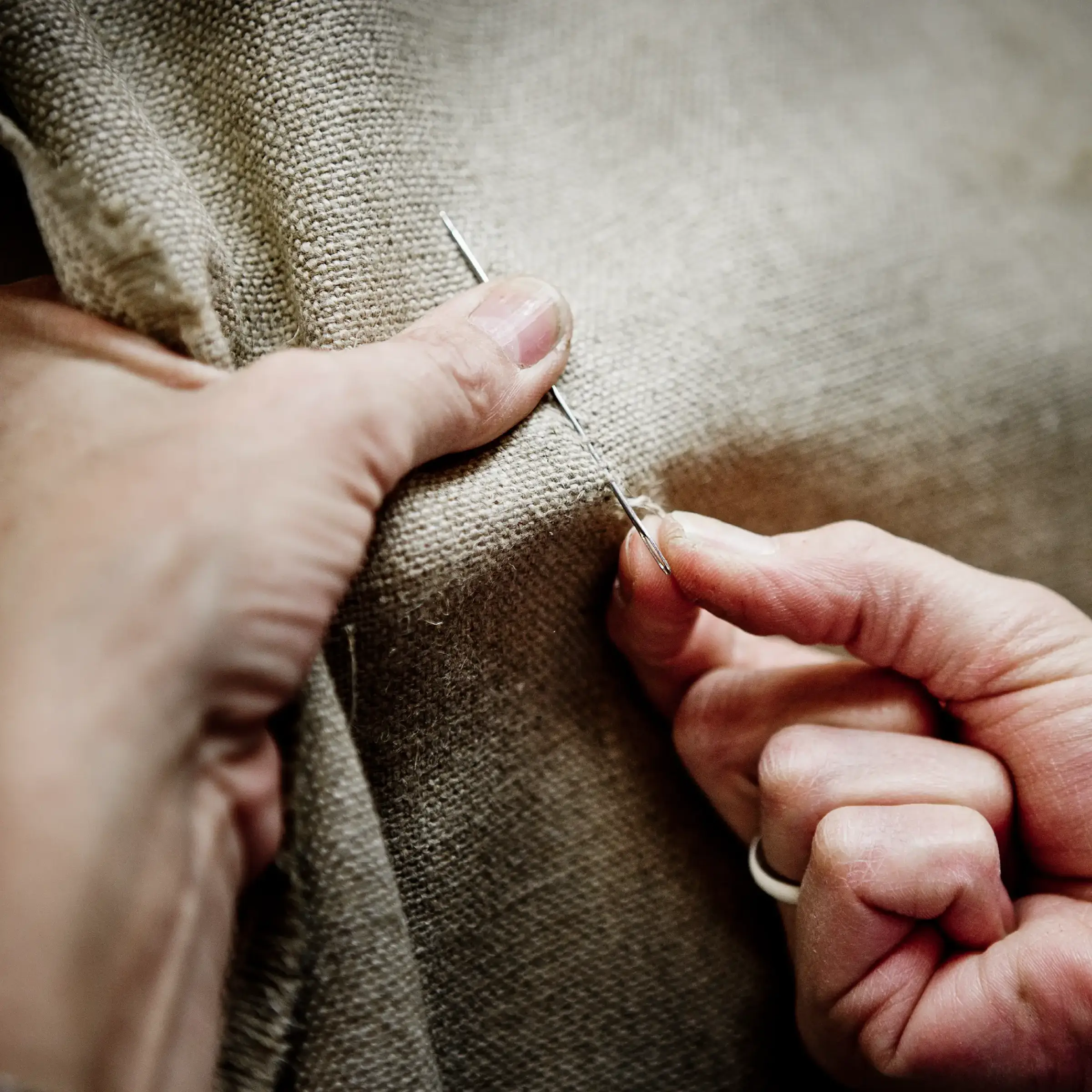 Libeco Dekbedovertrek Madison Washed Linnen 175 gr/m2 Navy