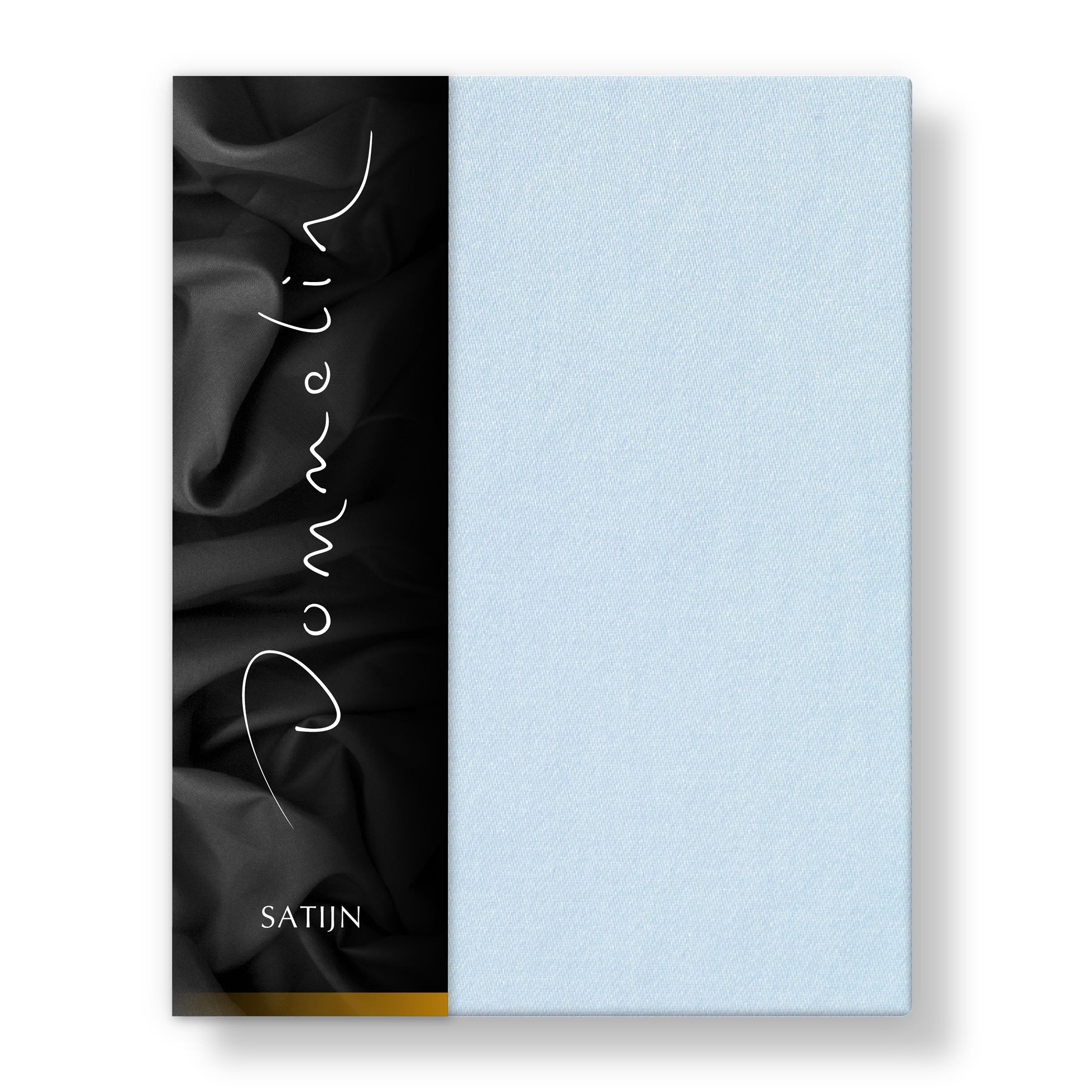 Dommelin Split Hoeslaken Hoge Hoek Satijn 300TC Lichtblauw