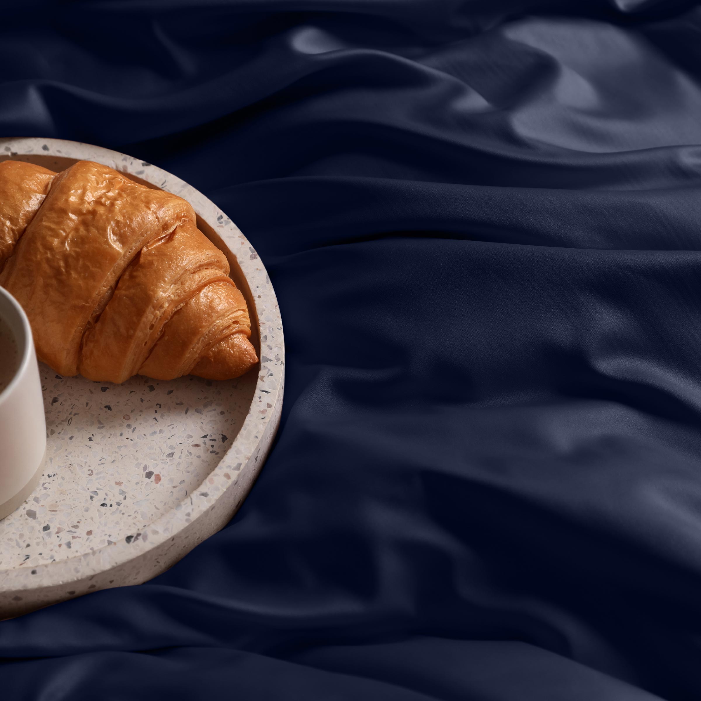 Dommelin Dekbedovertrek Set Satijn 300TC Navy 