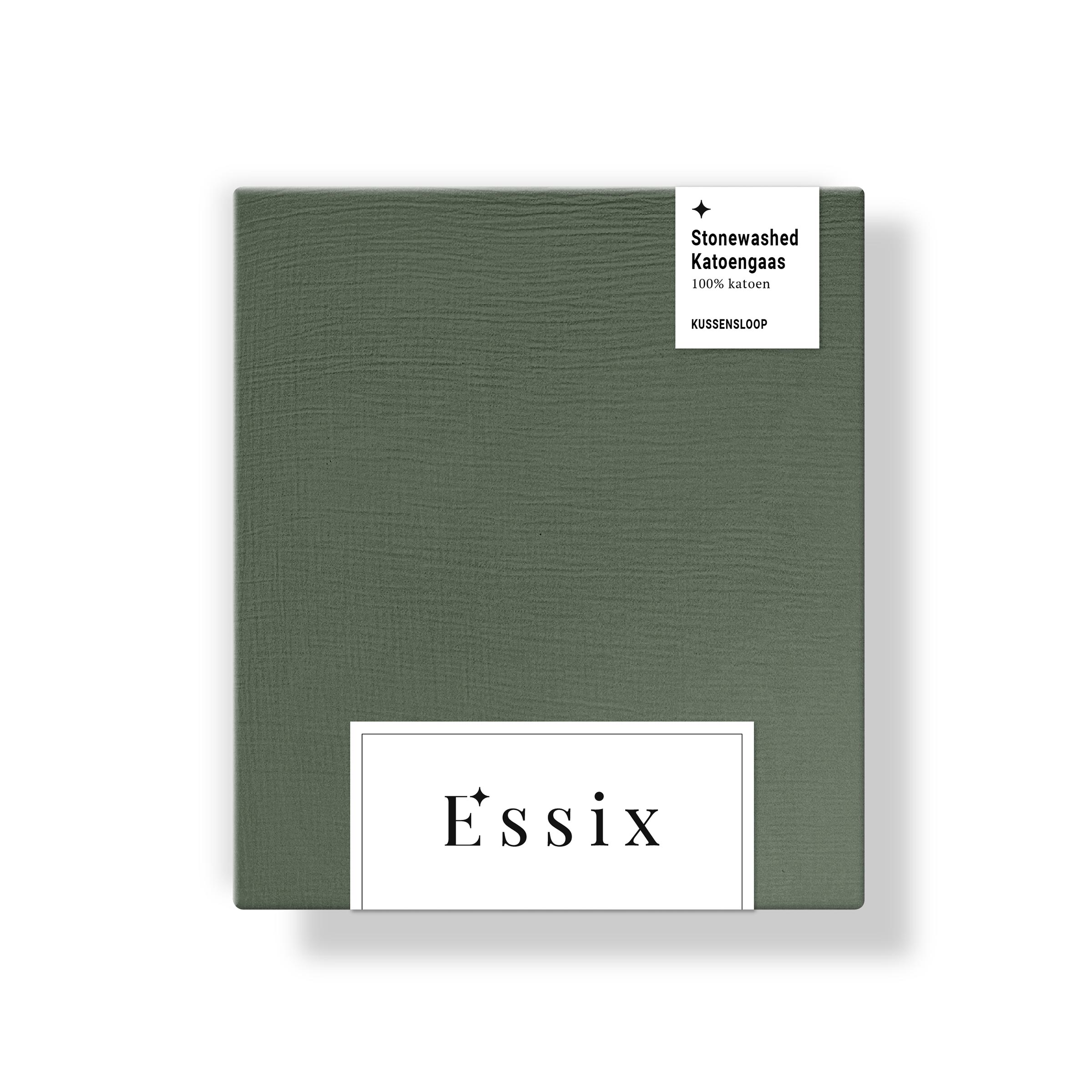 Essix Kussensloop Tendresse Stonewashed Katoengaas 145TC Jardin Anglais