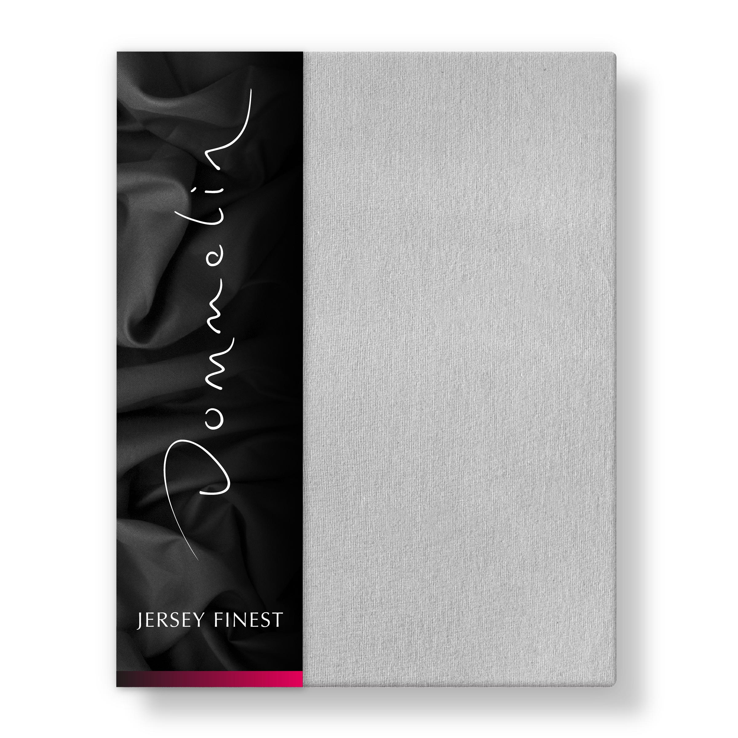 Dommelin Split Hoeslaken Jersey Finest Zilver  