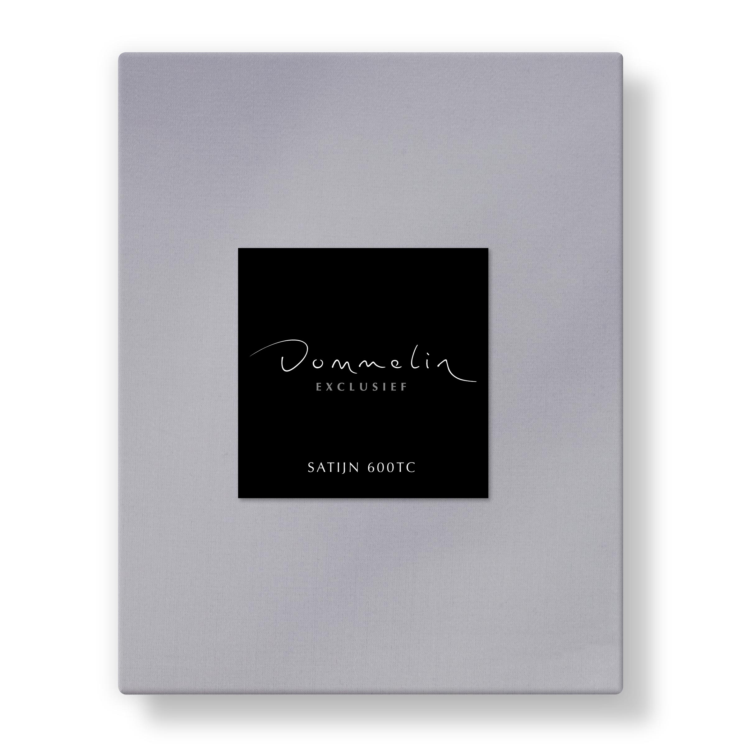 Dommelin Hoeslaken Satijn 600TC Parel