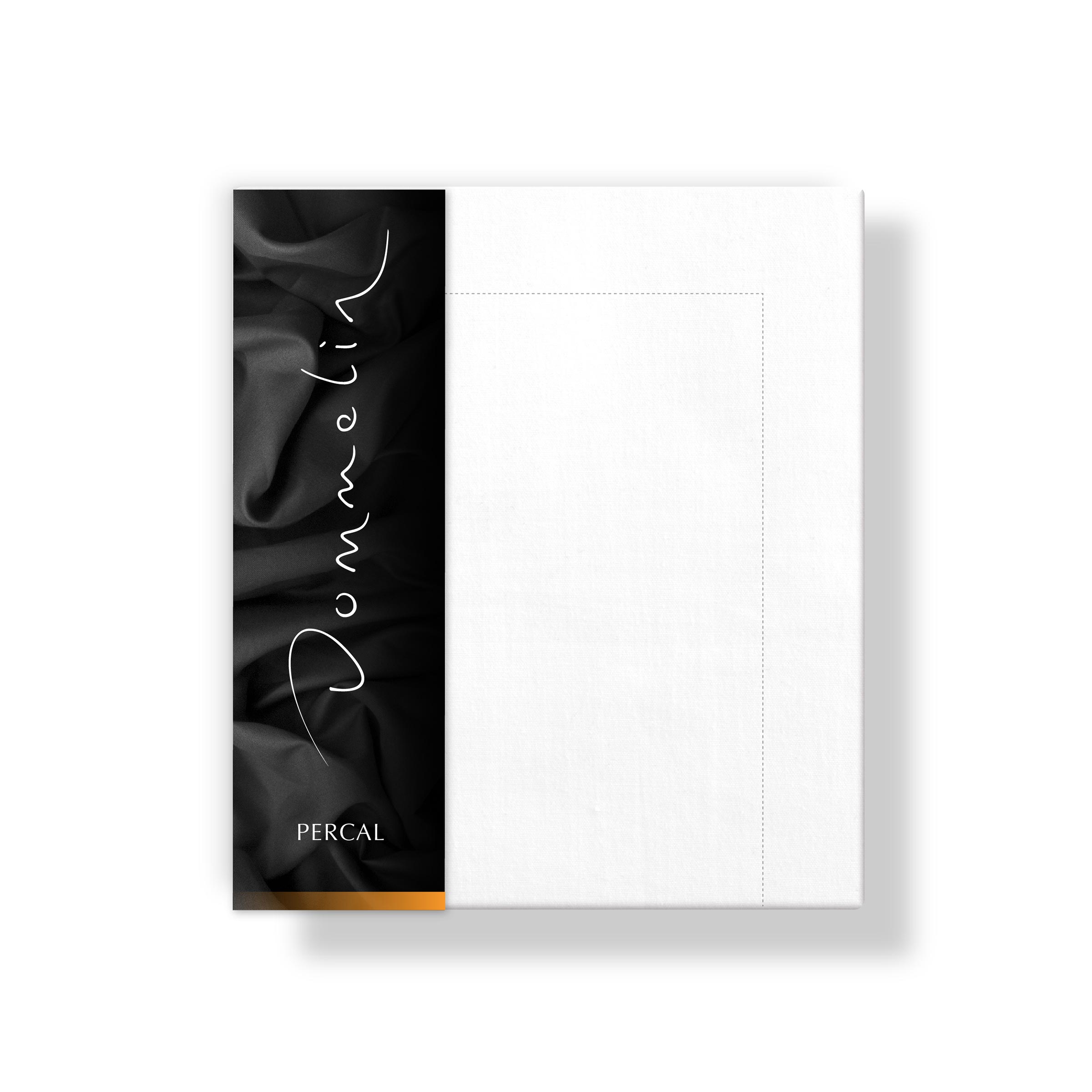 Dommelin Kussensloop Volant Percal 200TC Wit 60 x 70 cm