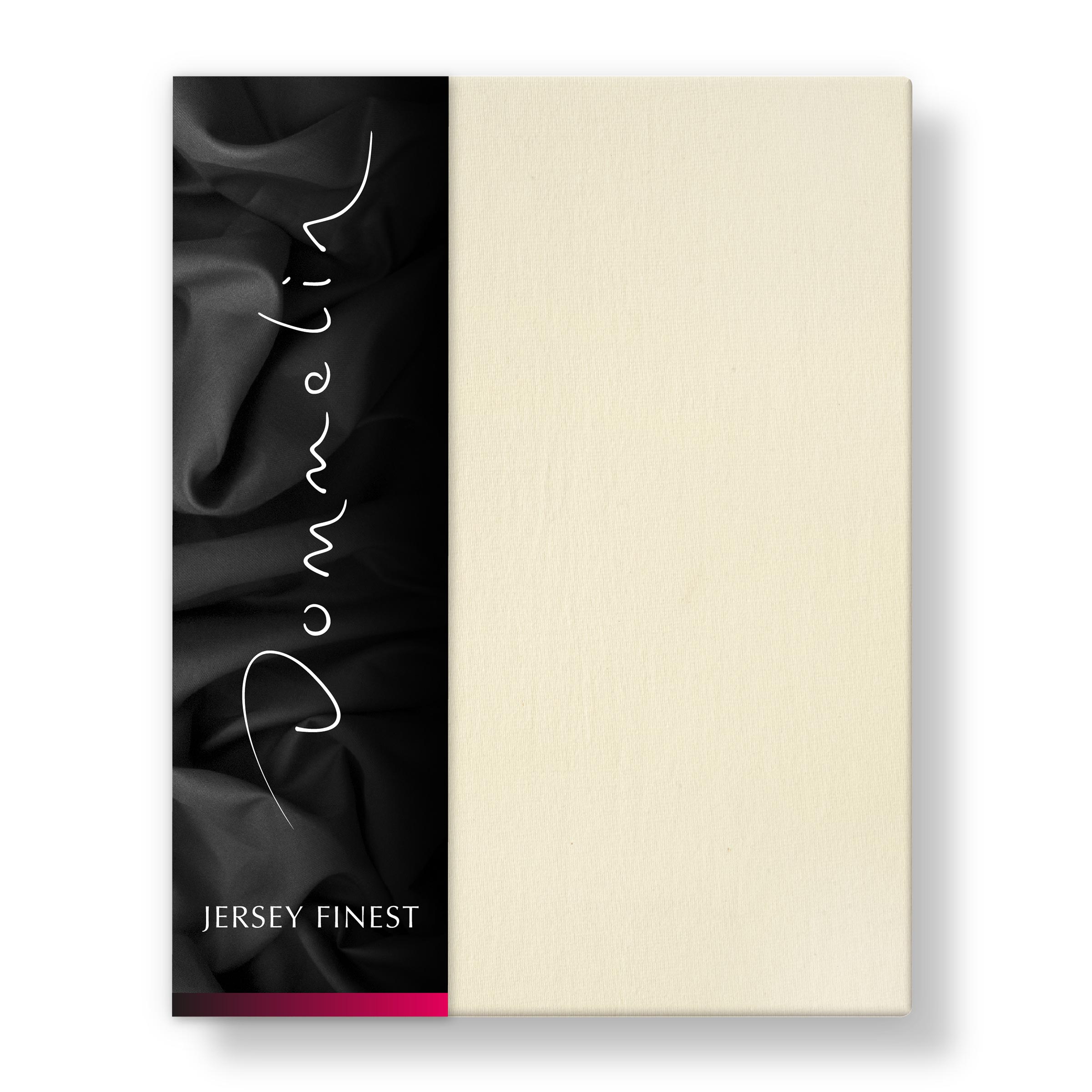 Dommelin Dubbel Split Hoeslaken Jersey Finest Ivoor  