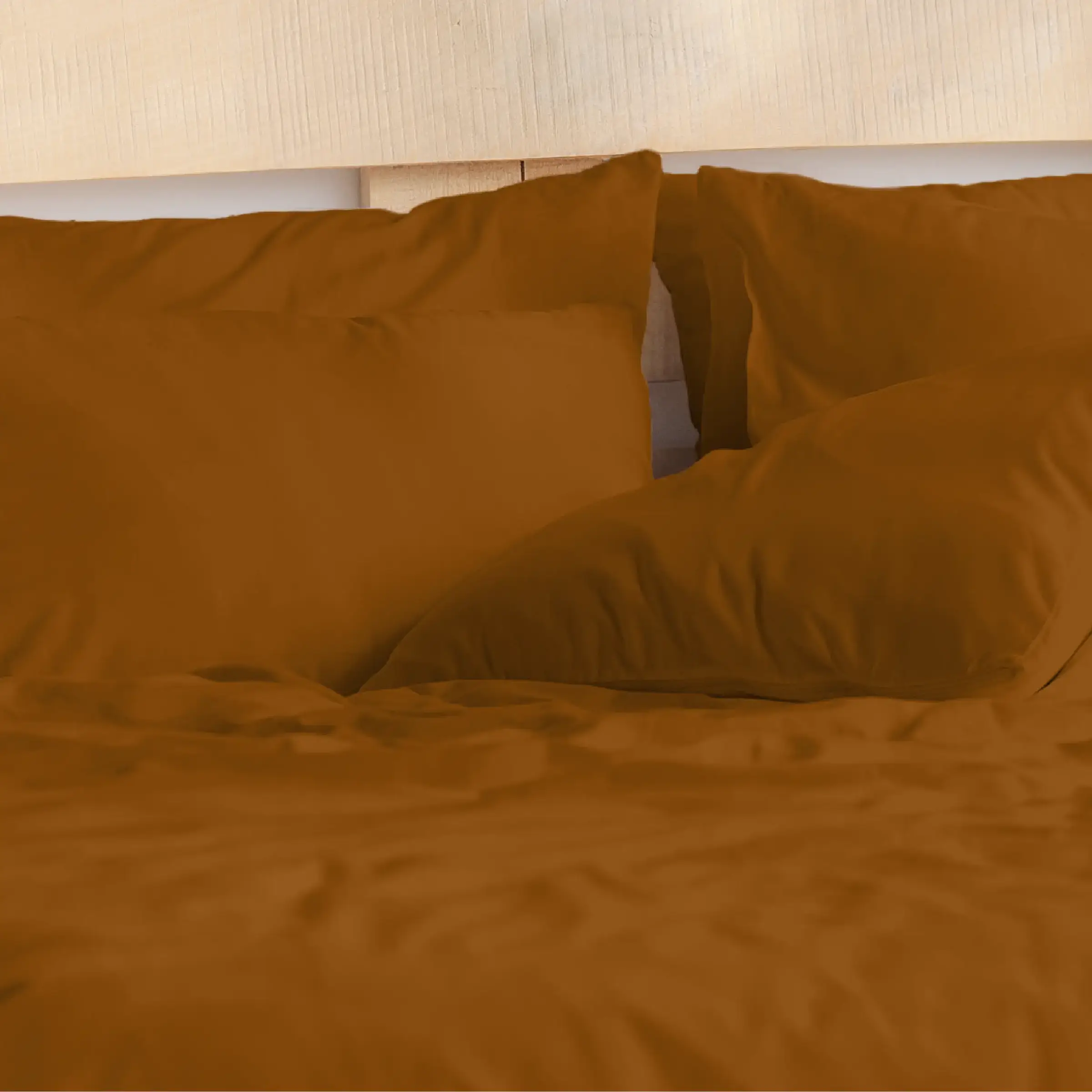 Dommelin Dekbedovertrek Katoen 180TC Kaneel