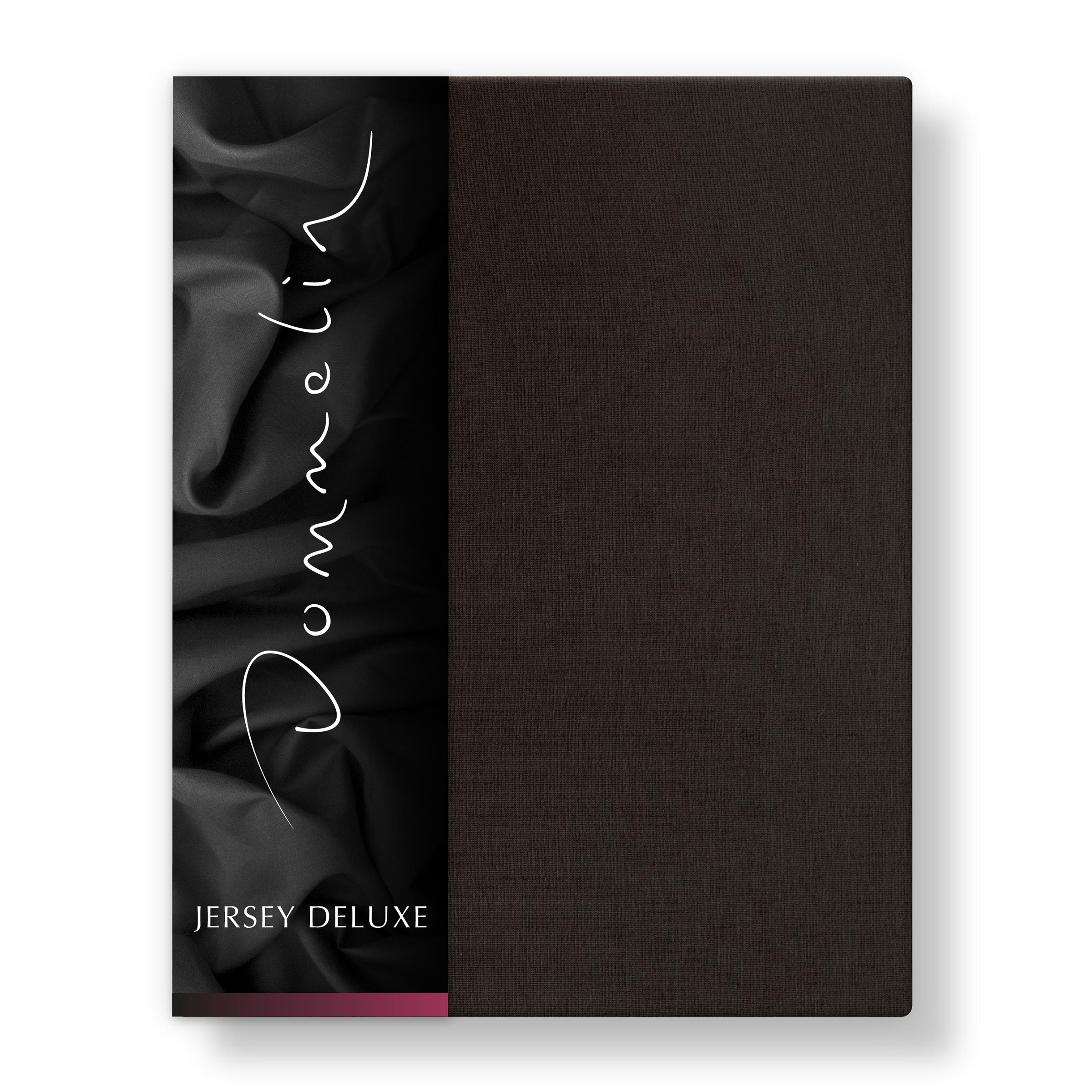 Dommelin Topper Hoeslaken Jersey Deluxe Choco