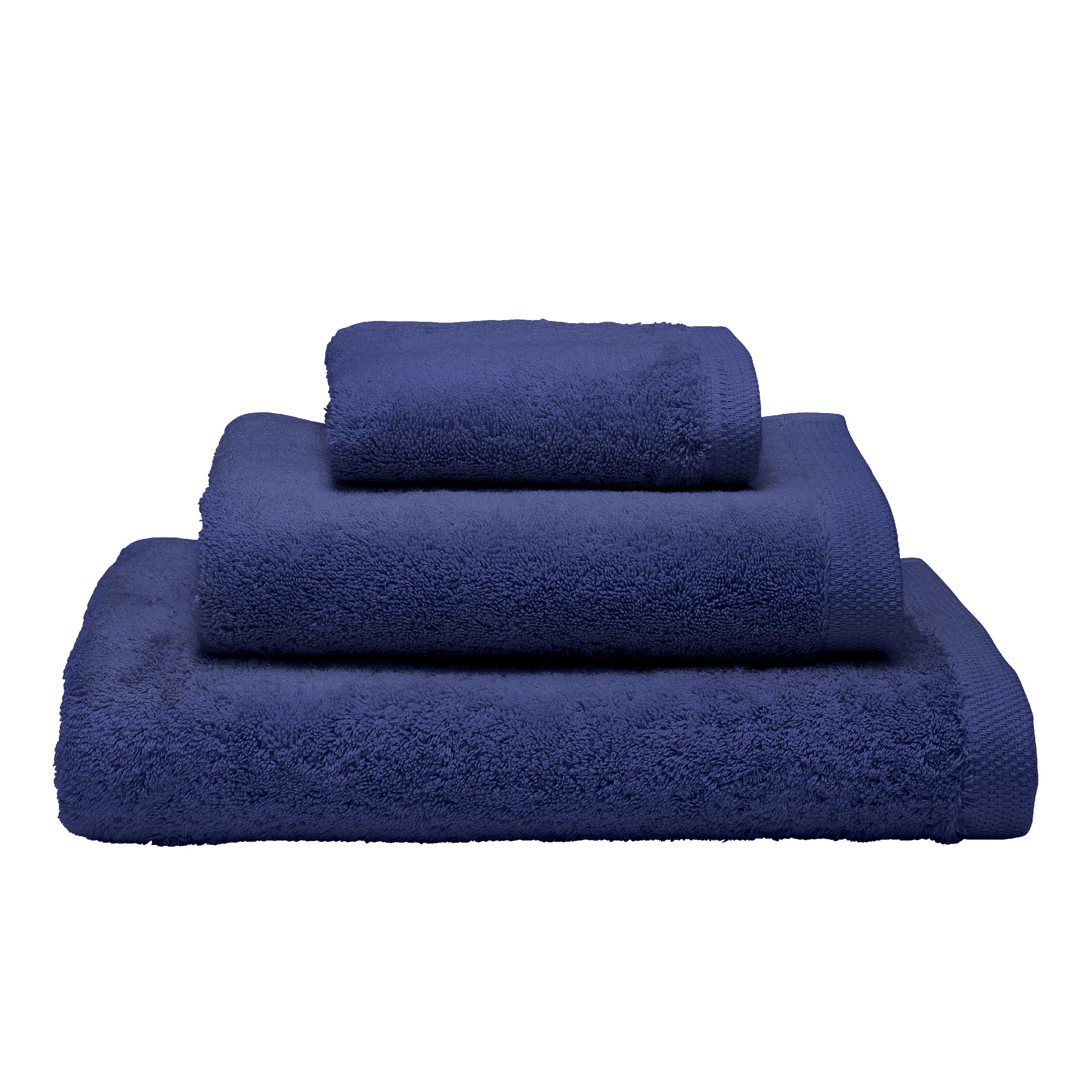 Alexandre Turpault Handdoek Essentiel Organic Katoen 650 gr/m2 Minuit 60 x 100 cm