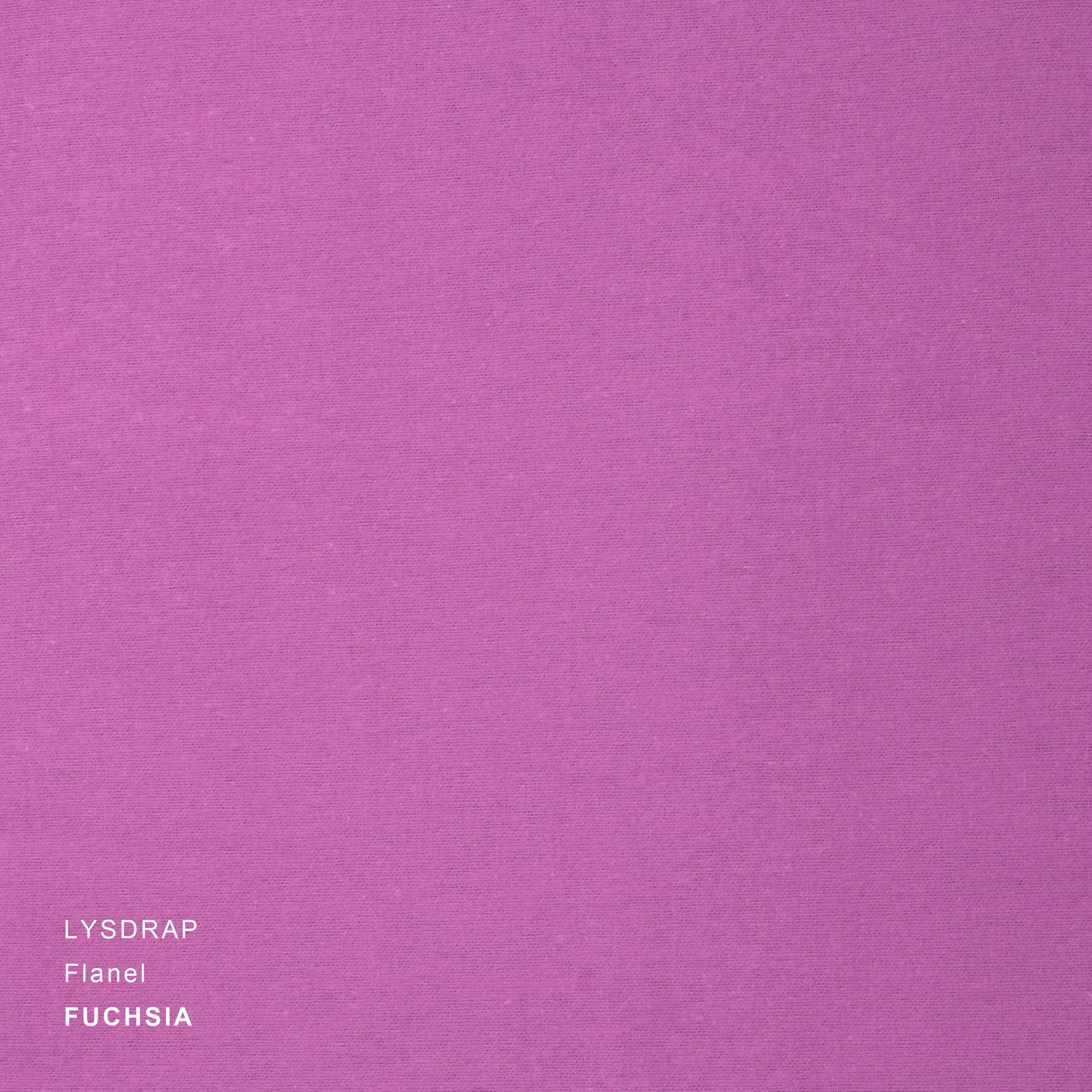 Lysdrap Topper Hoeslaken Flanel 140 gr/m2 Fuchsia