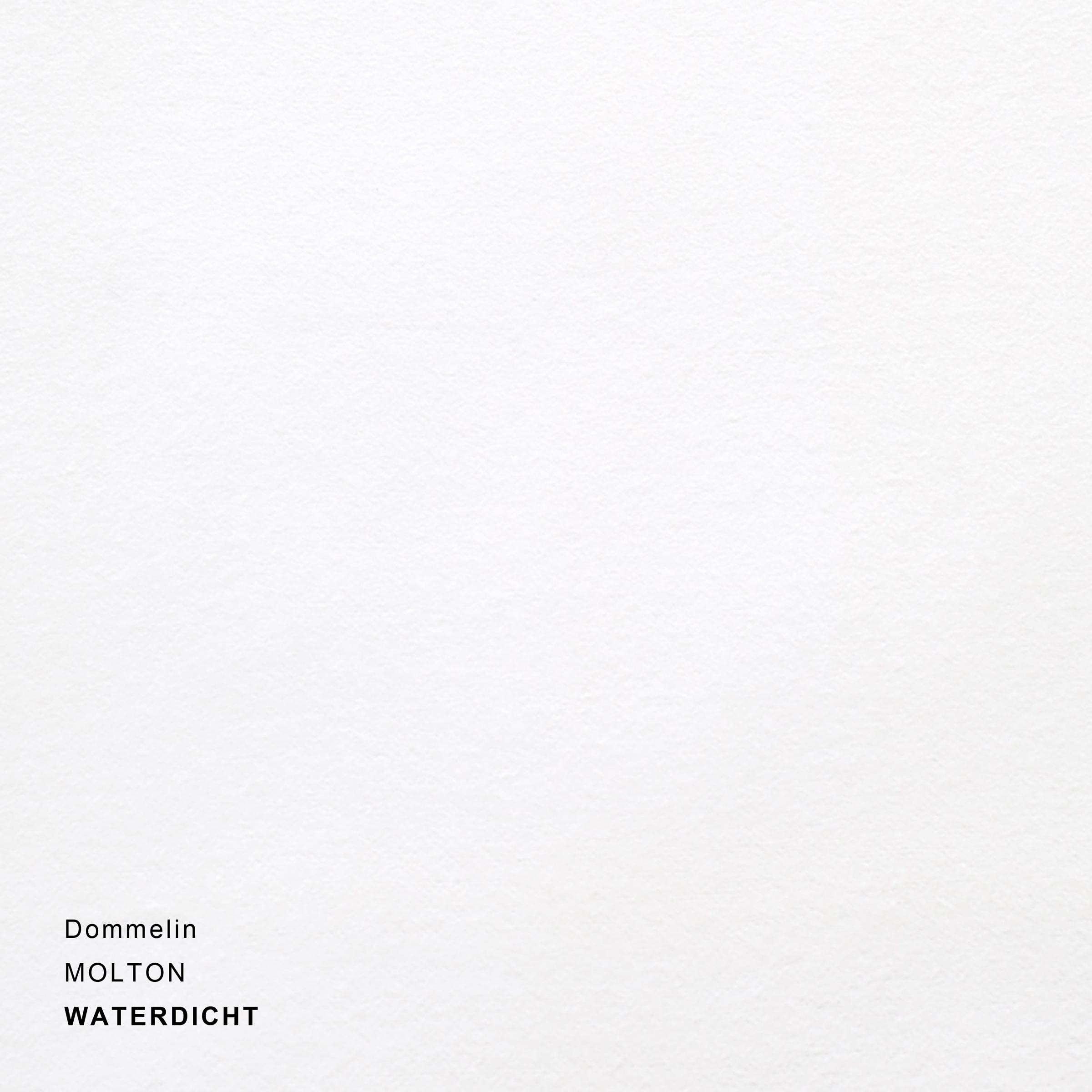 Dommelin Split Hoeslaken Molton Waterdicht 130 gr/m2 Wit