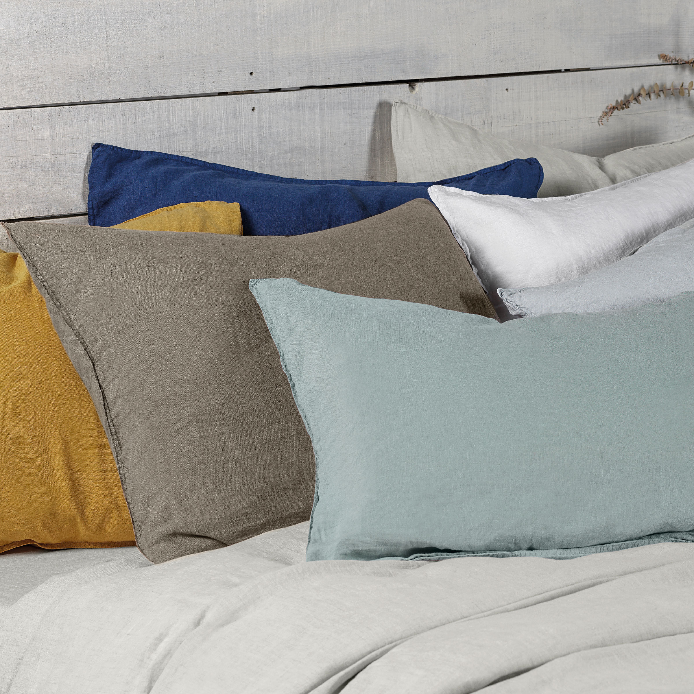 Dommelin Dekbedovertrekset Tough Stonewashed Linnen Navyblauw