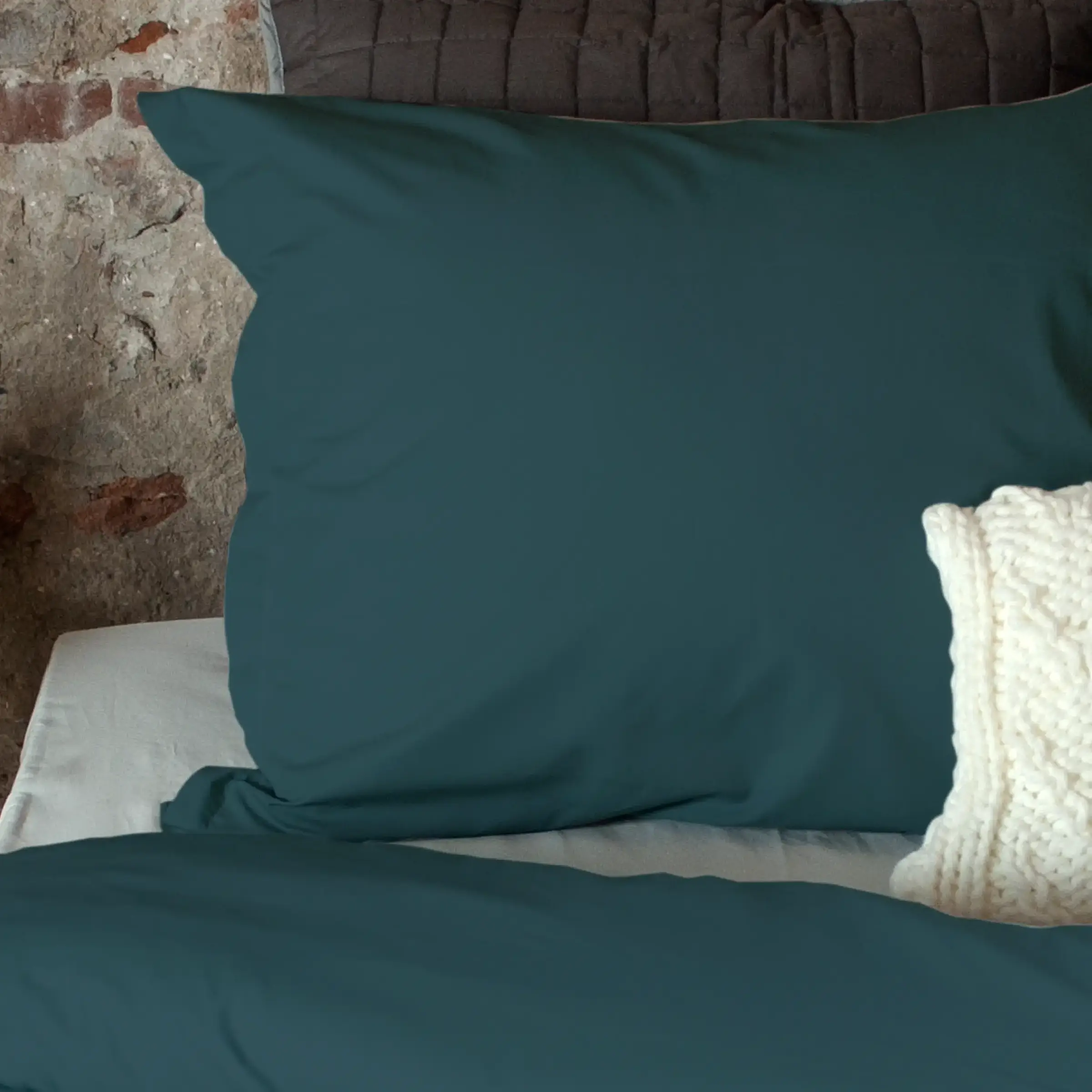 Dommelin Kussensloop Percal 400TC Azuur