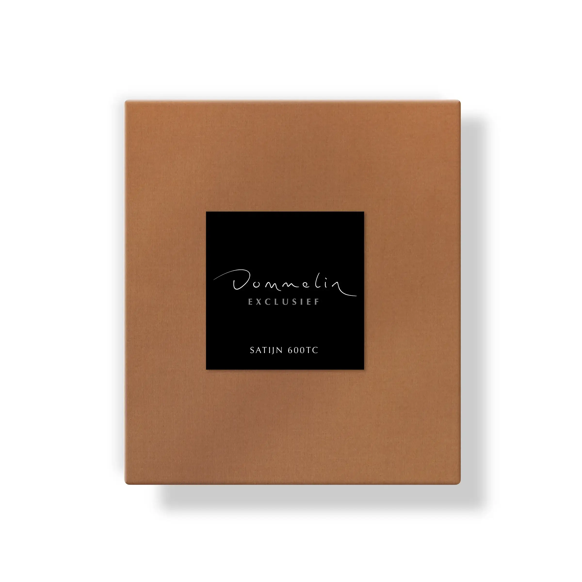 Dommelin Kussensloop Volant Satijn 600TC Cognac 60 x 70 cm