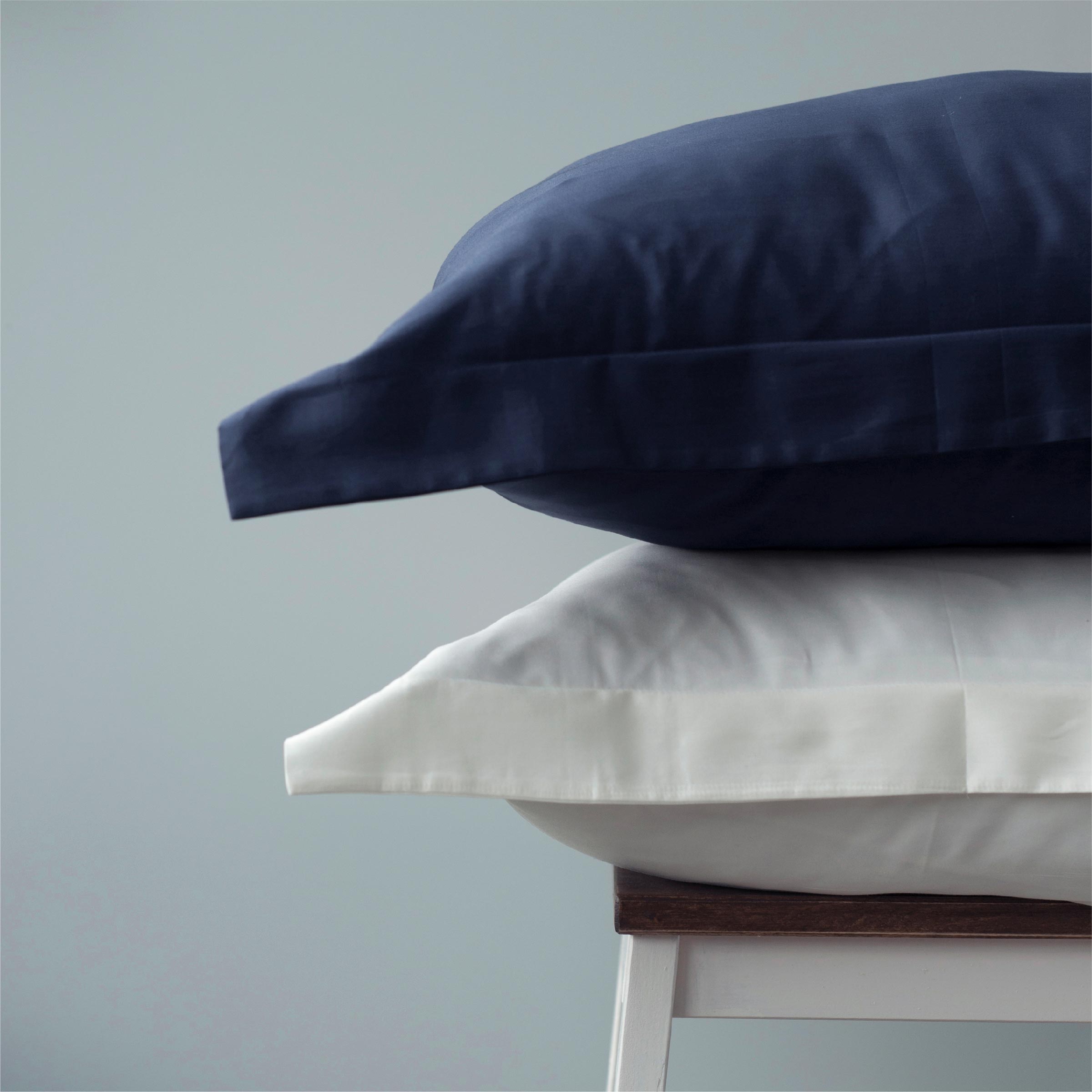 Dommelin Kussensloop Volant Satijn 300TC Navy 60 x 70 cm