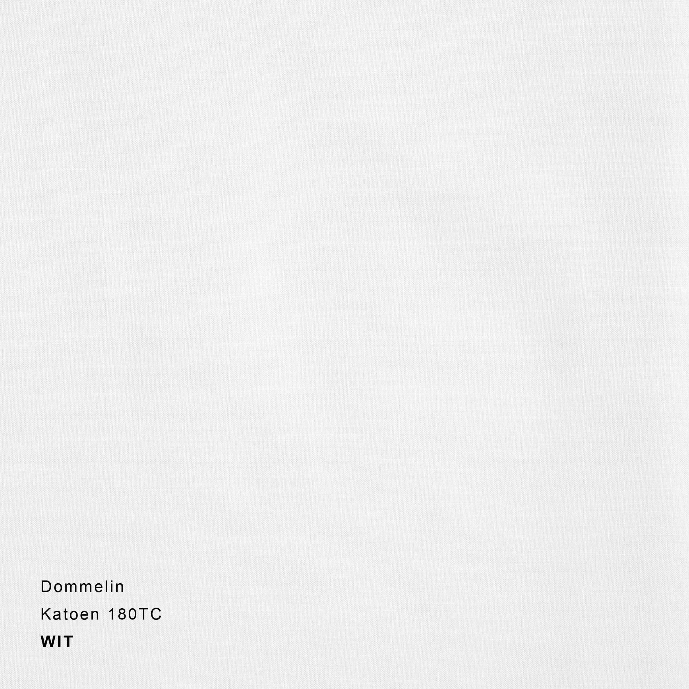 Dommelin Dekbedovertrek Katoen 180TC Wit