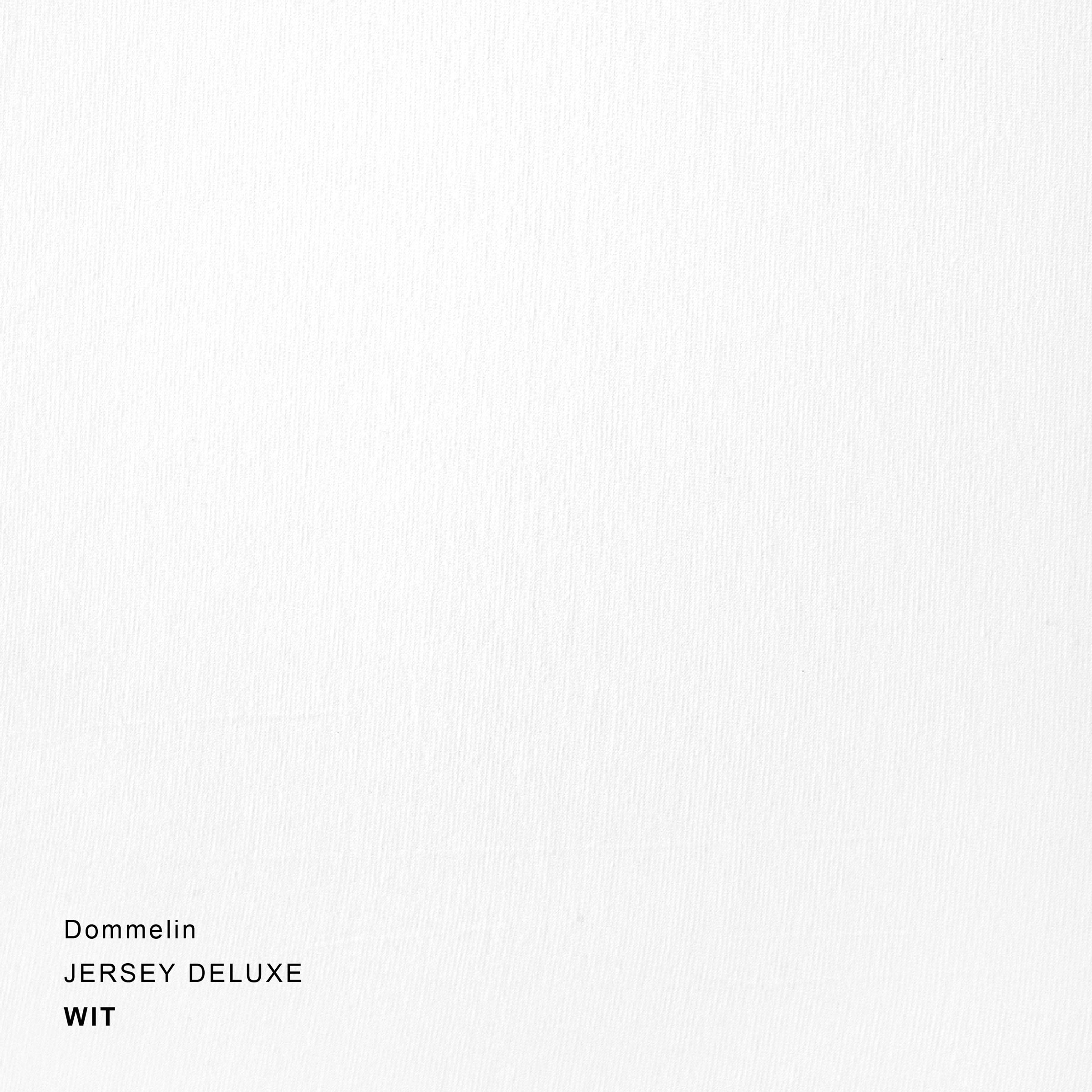 Dommelin Hoeslaken Jersey Deluxe Wit