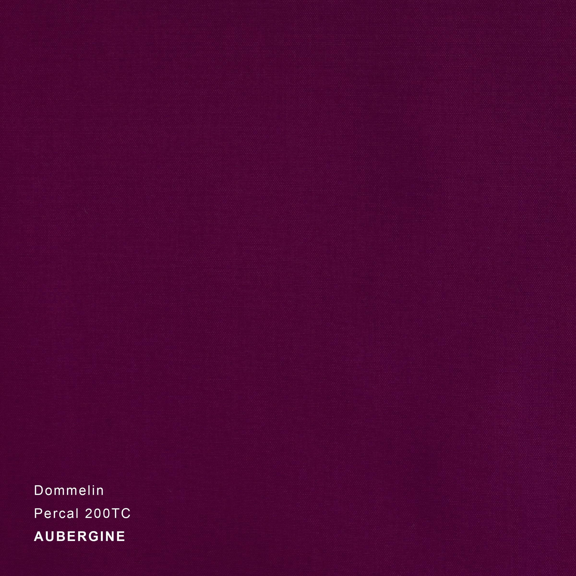 Dommelin Dekbedovertrek Percal 200TC Aubergine