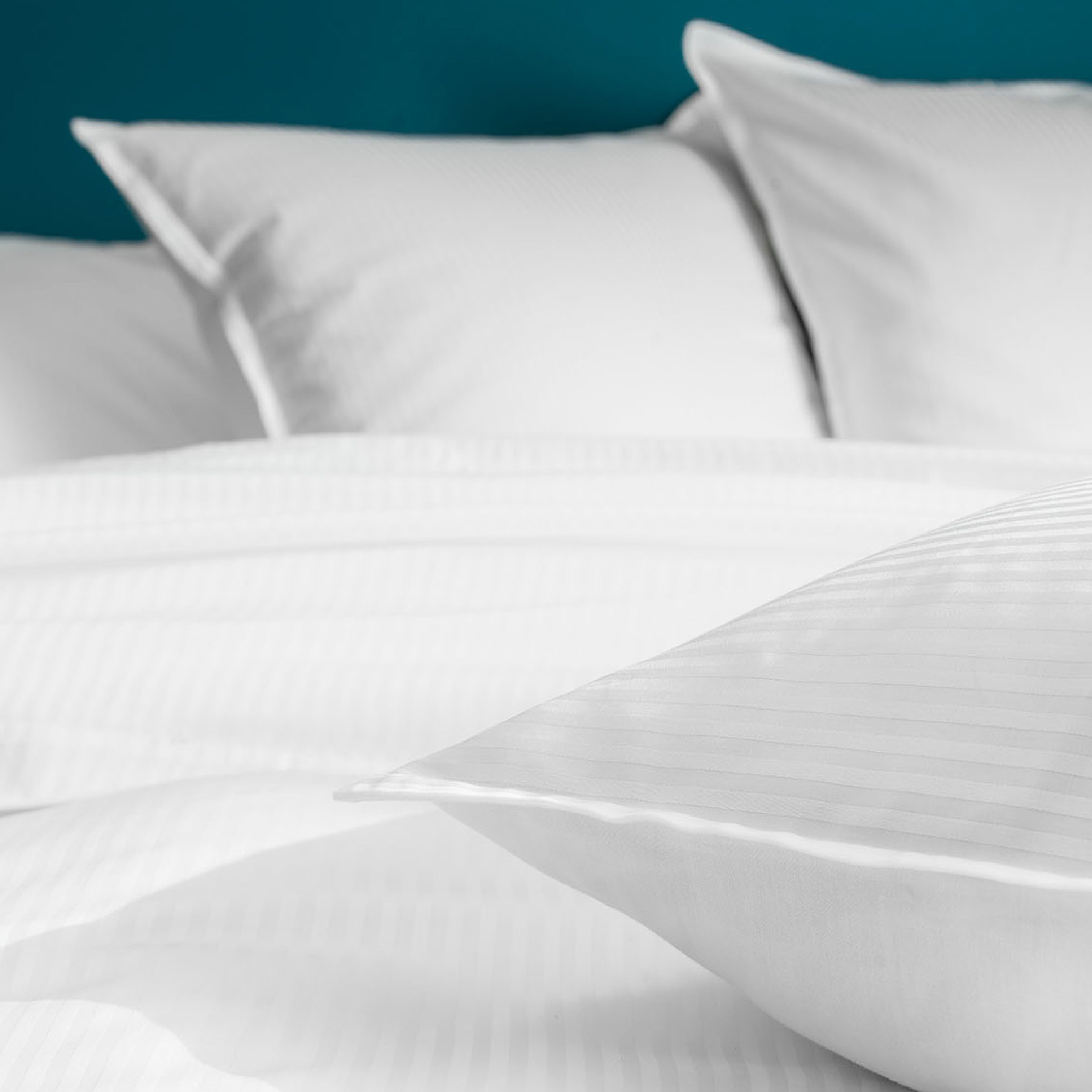 Essix Dekbedovertrek Set Grand Hotel Jacquard Satijn 300TC Wit 