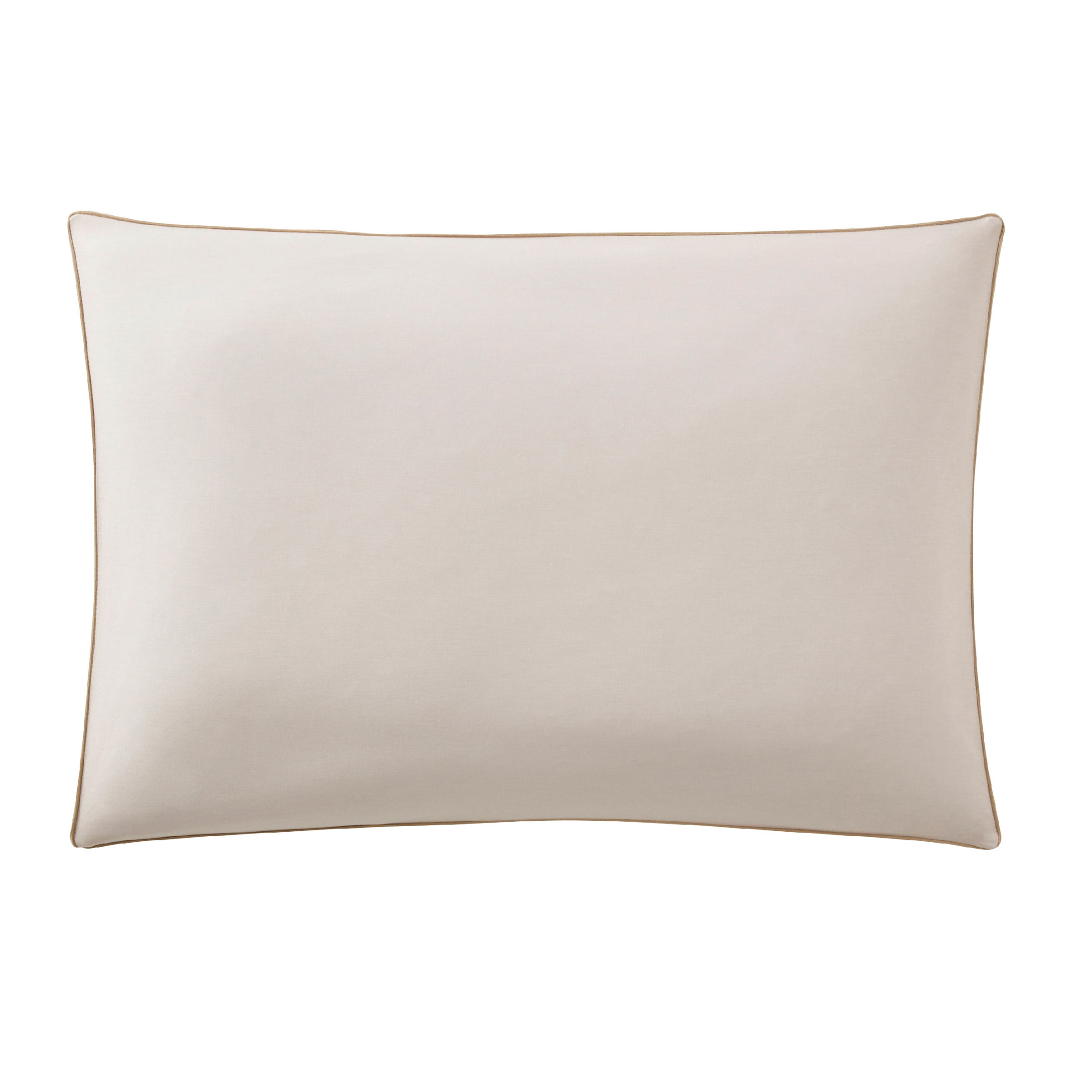 Essix Kussensloop Bons Jours Katoen 145TC Sable - Creme