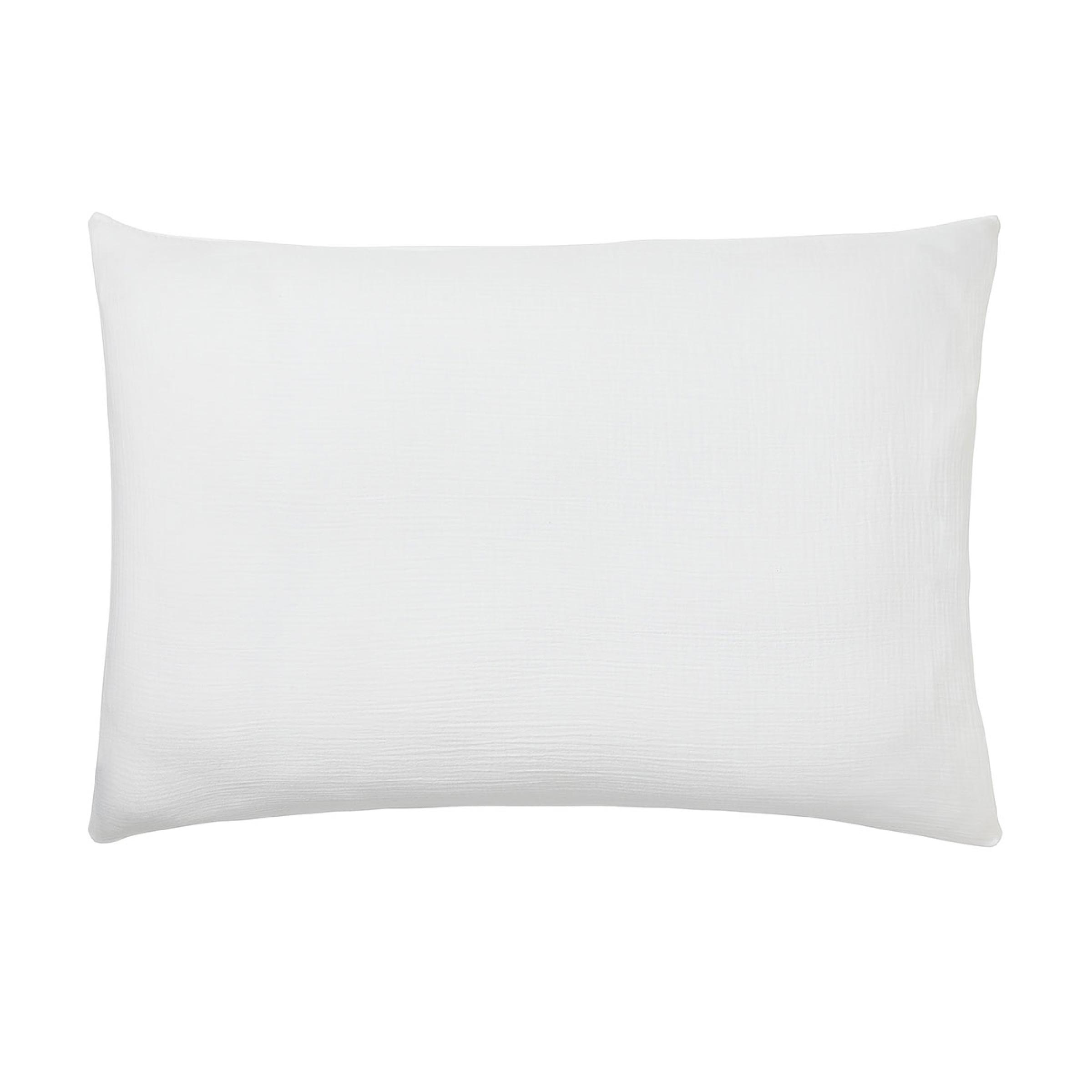 Essix Kussensloop Tendresse Stonewashed Katoengaas 145TC Wit