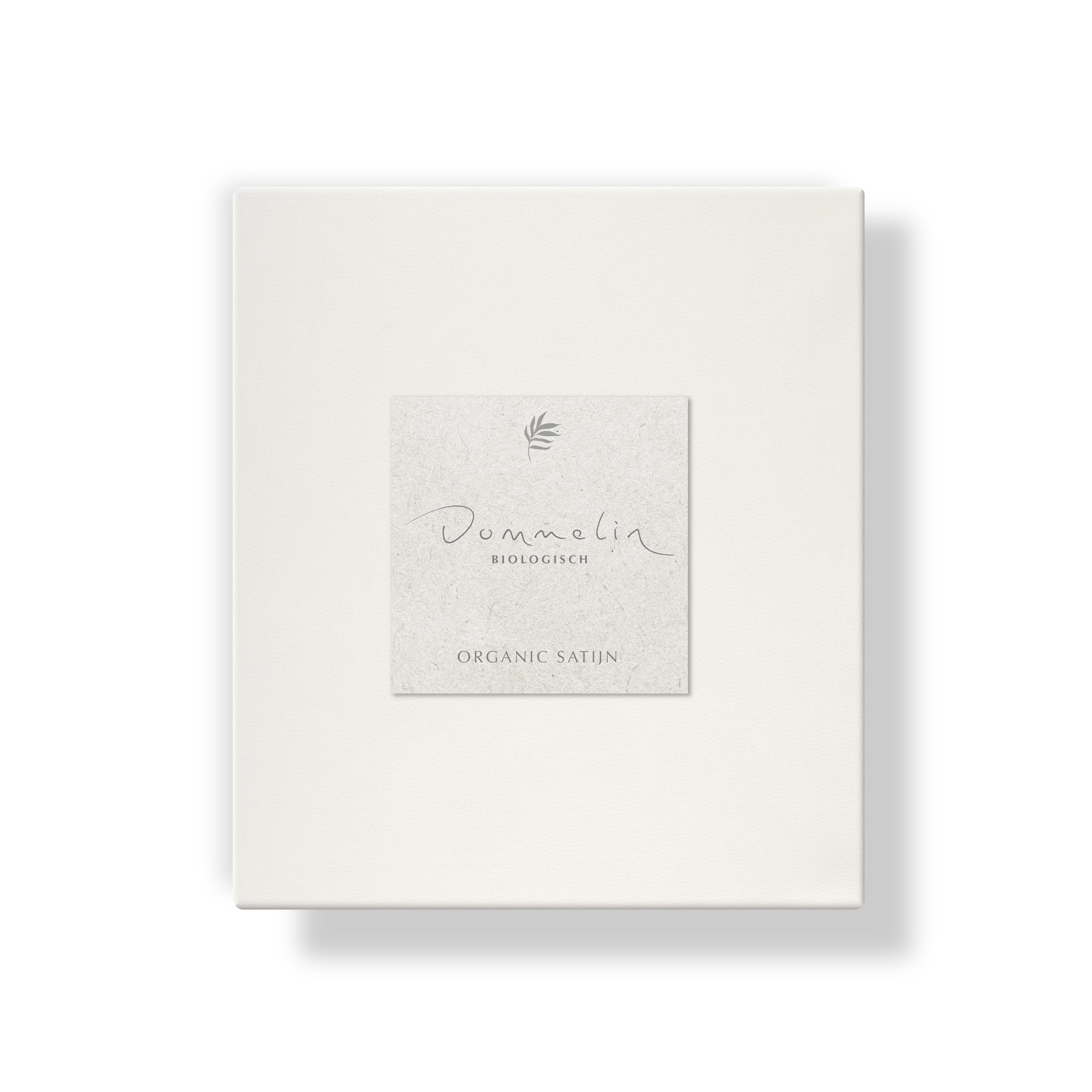 Dommelin Kussensloop Organic Satijn 300TC Wolwit