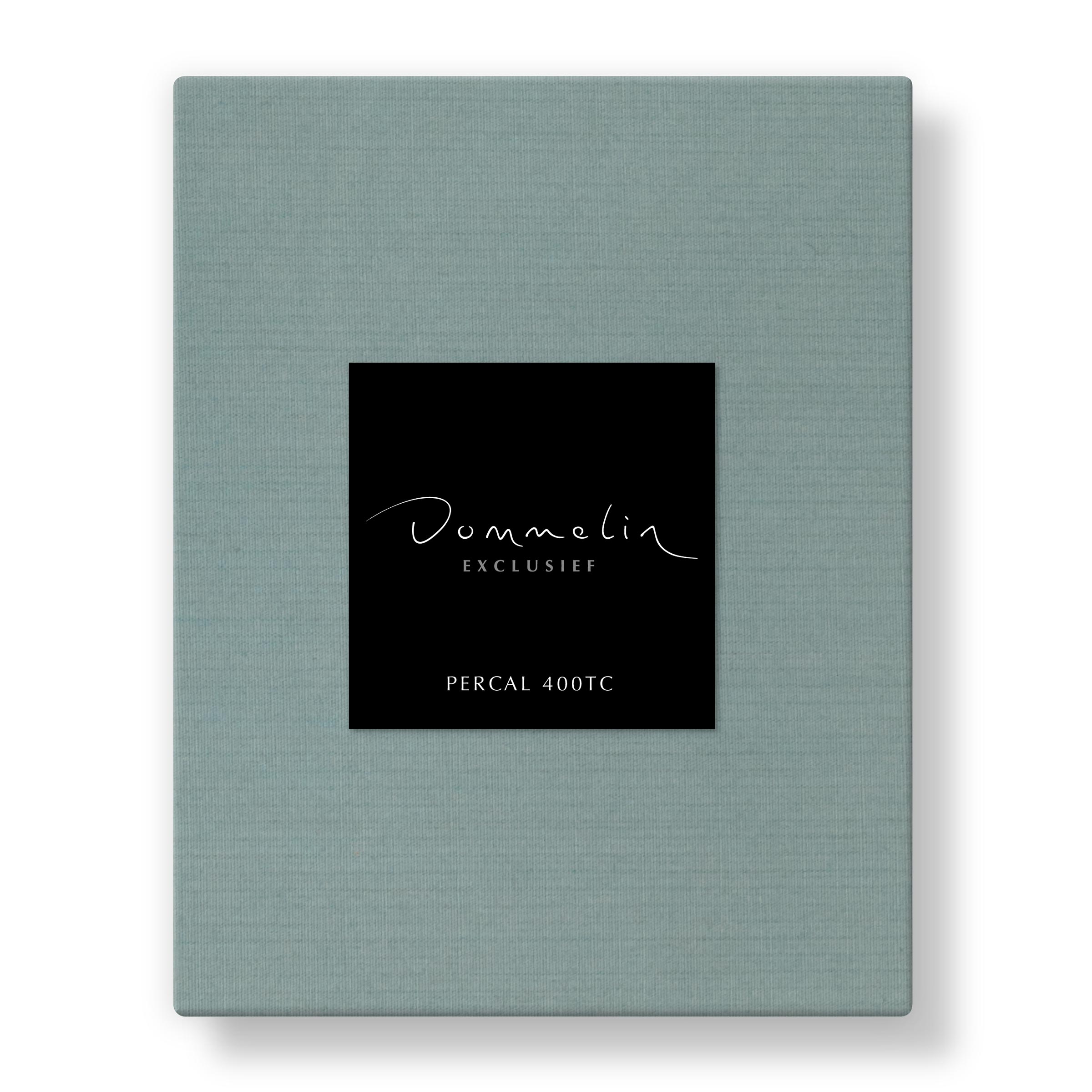 Dommelin Split Hoeslaken Percal 400TC Jade