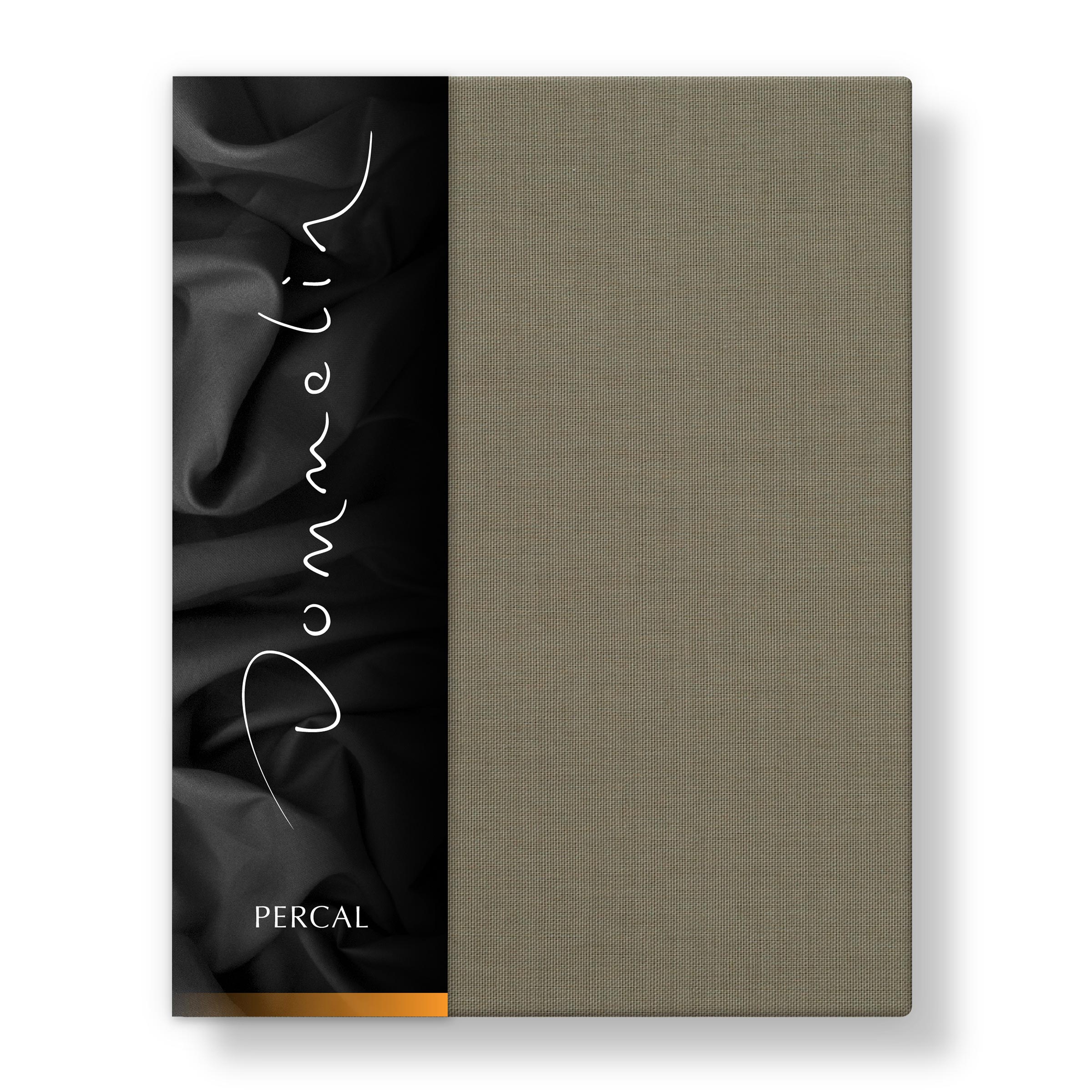 Dommelin Laken Percal 200TC Taupe