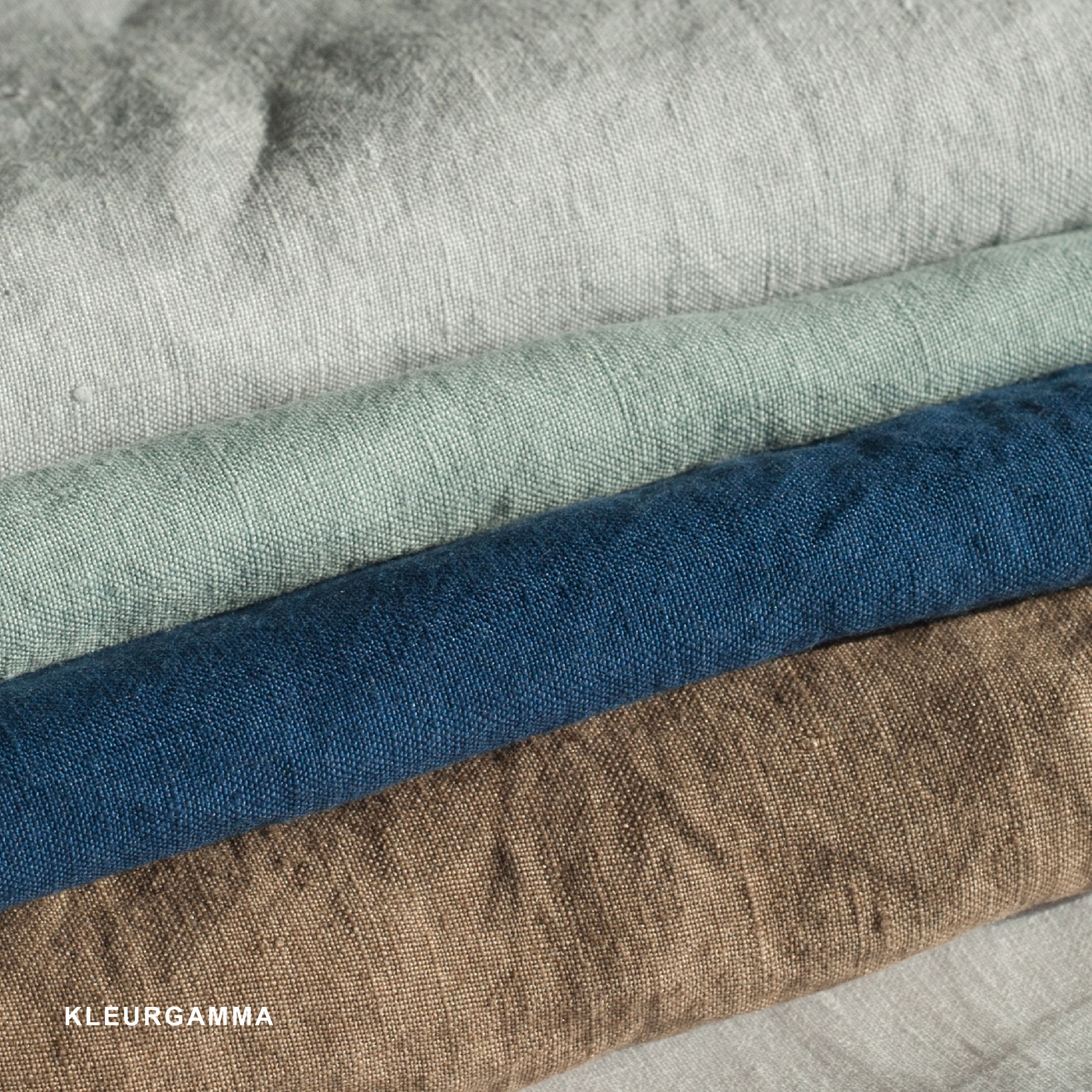 Dommelin Dekbedovertrekset Tough Stonewashed Linnen Lichtgrijs