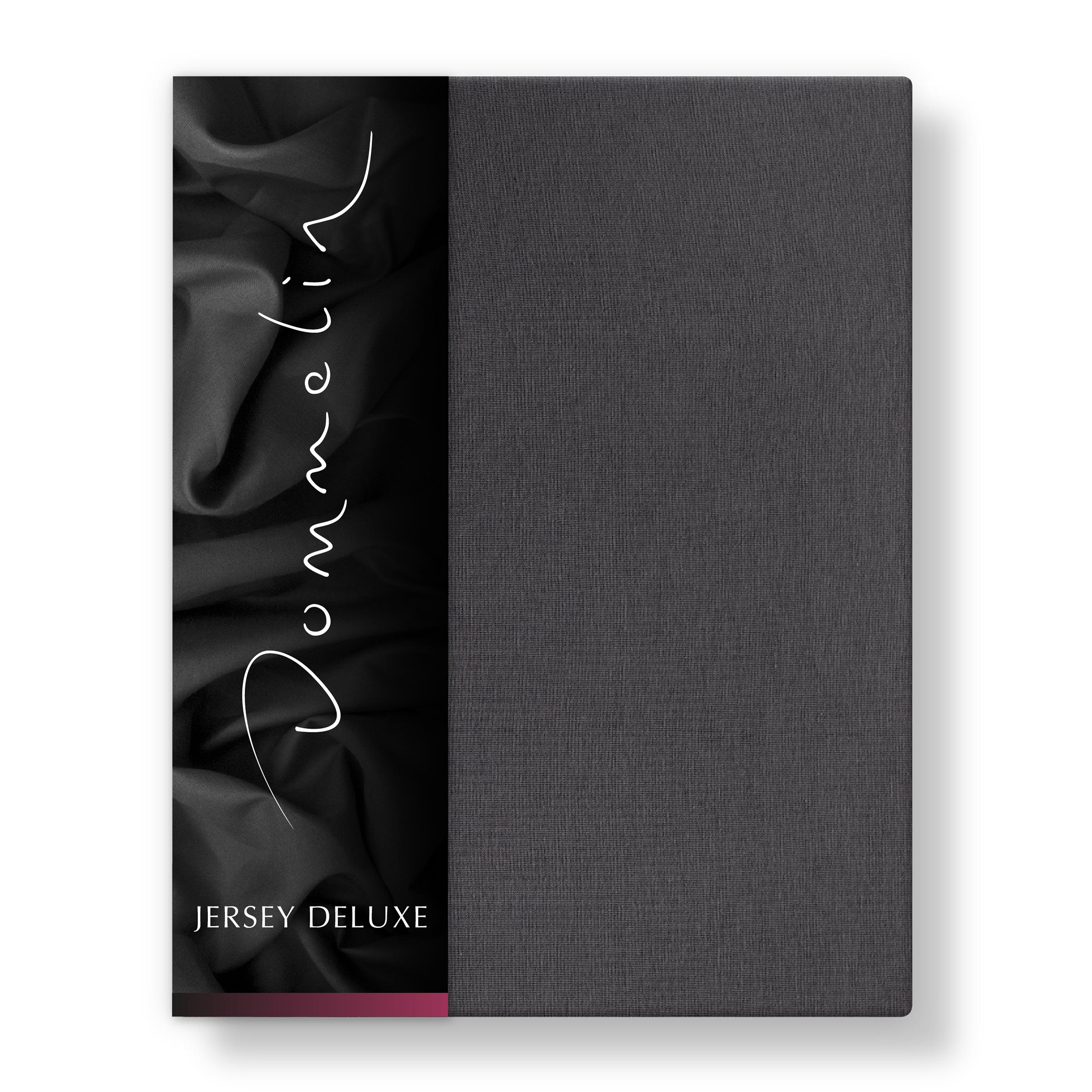 Dommelin Topper Hoeslaken Jersey Deluxe Antraciet