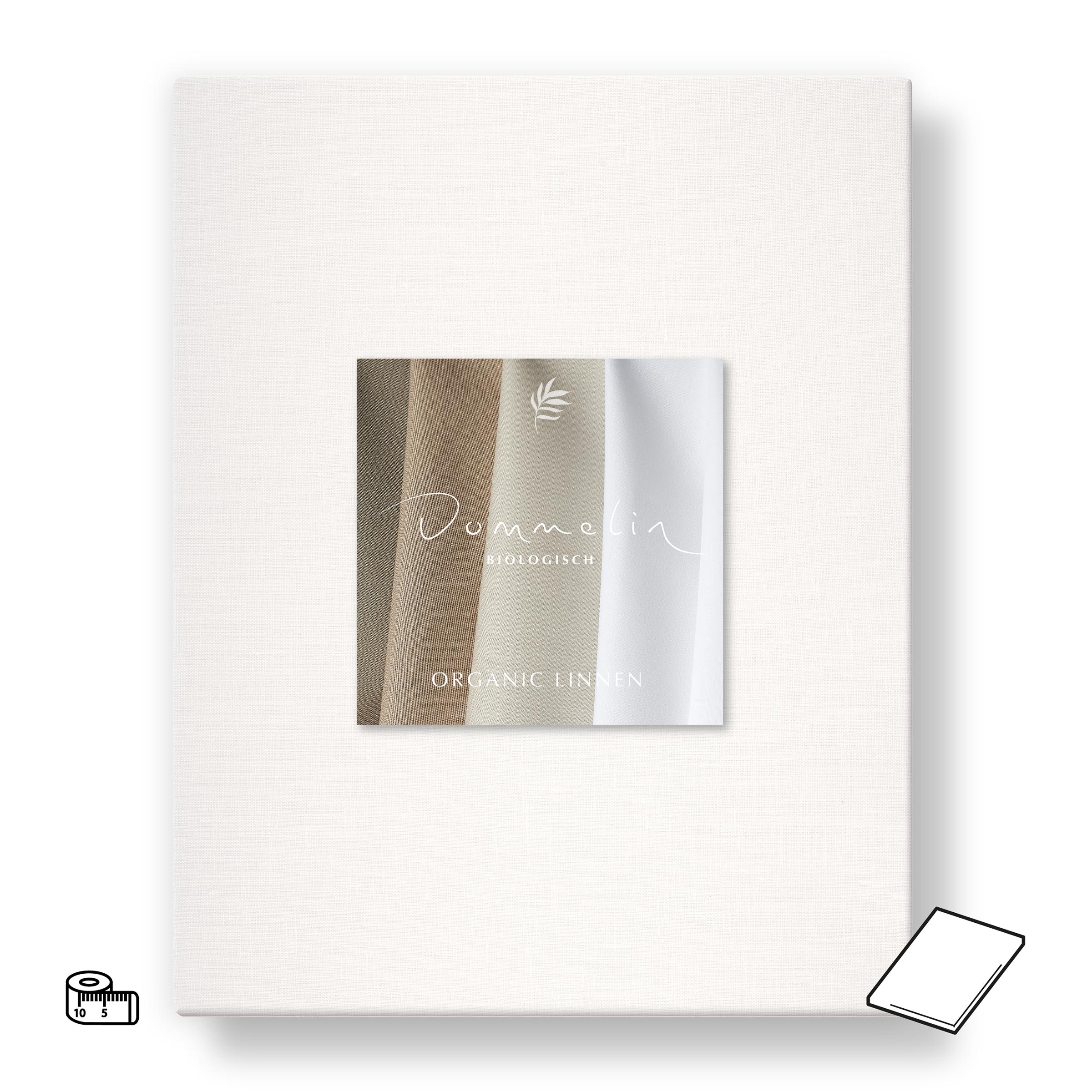 Dommelin Topper Hoeslaken op Maat Organic Linnen 140TC